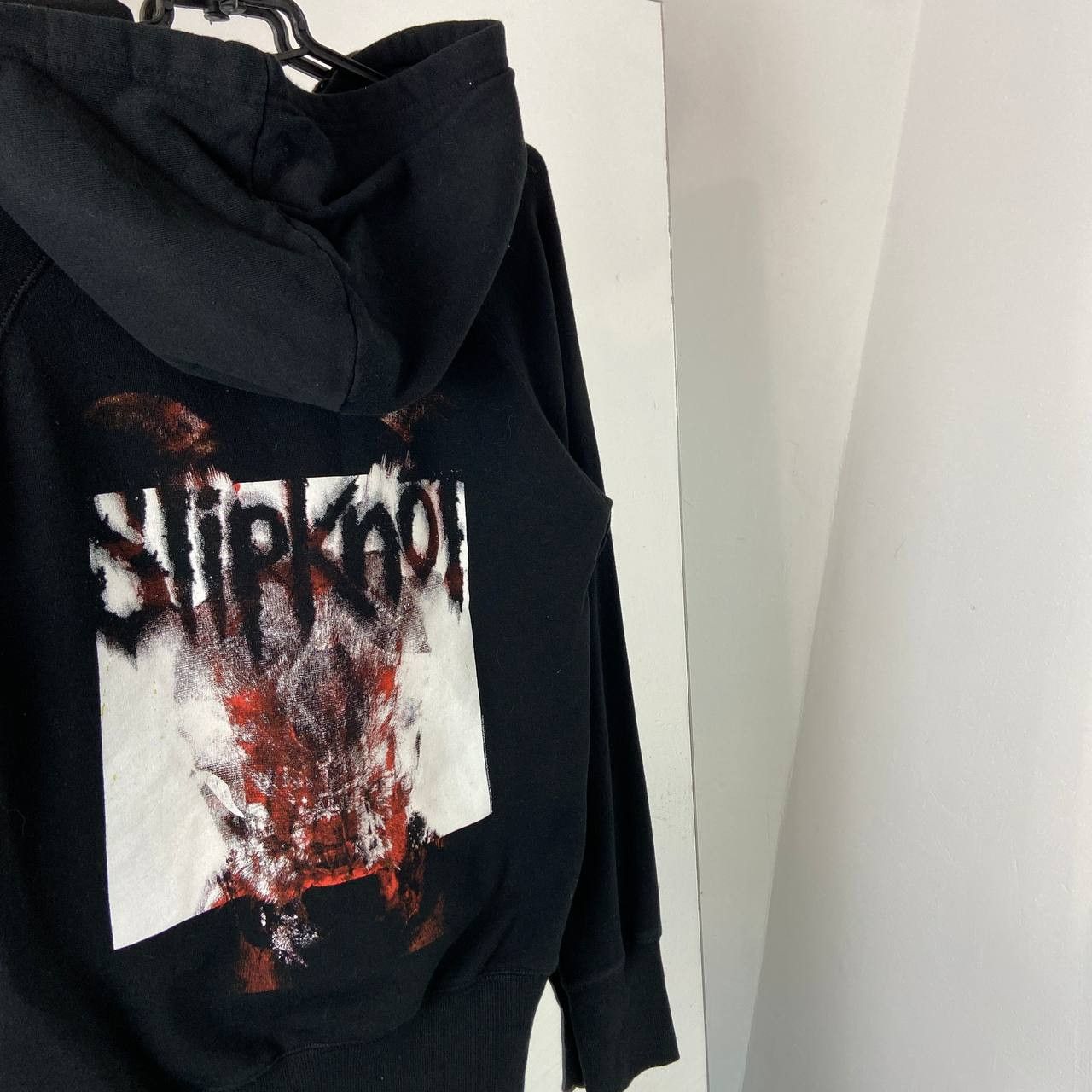 Band Tees Slipknot Hoodie Boxy Fit Vintage Rock Oversized Tribal Size M / US 6-8 / IT 42-44 - 3 Thumbnail