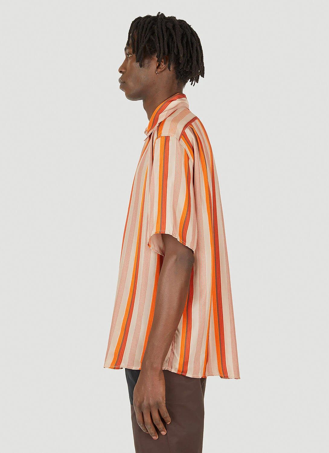 (di)vision o1mle0424 Short Sleeve Shirt in Orange/Brown Size US S / EU 44-46 / 1 - 5 Thumbnail