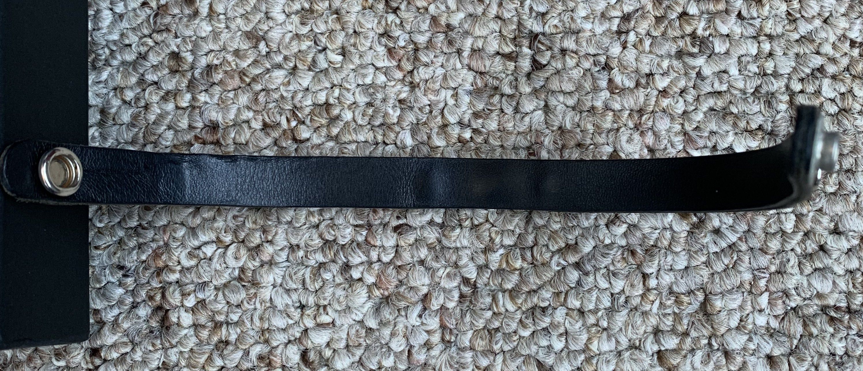 Chrome Hearts Chrome Hearts Adjustable Leather Silver Snap Bracelet Size ONE SIZE - 10 Thumbnail
