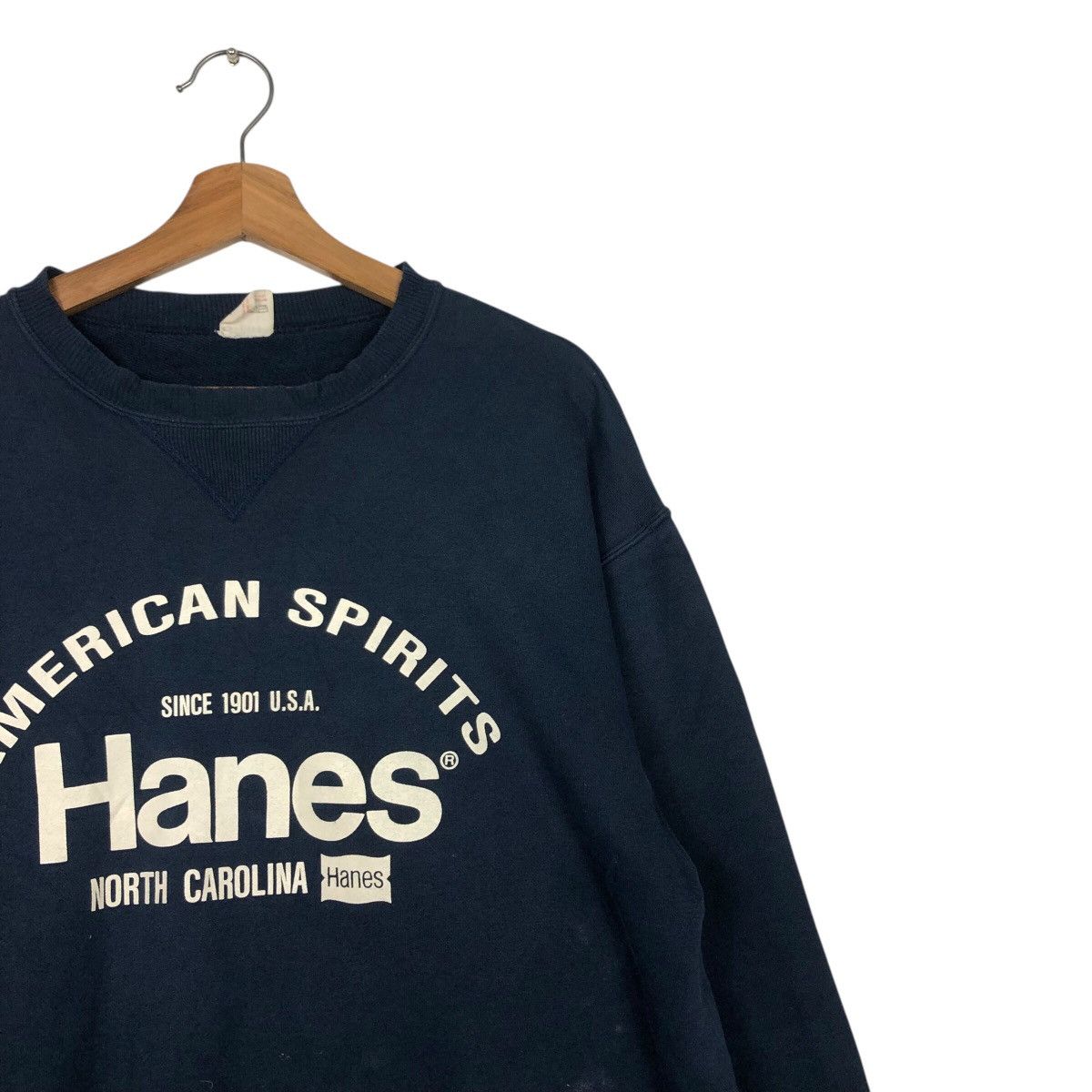 Other 📌Vintage Sweatshirt Hanes Big Logo Spell Out Size US L / EU 52-54 / 3 - 7 Thumbnail