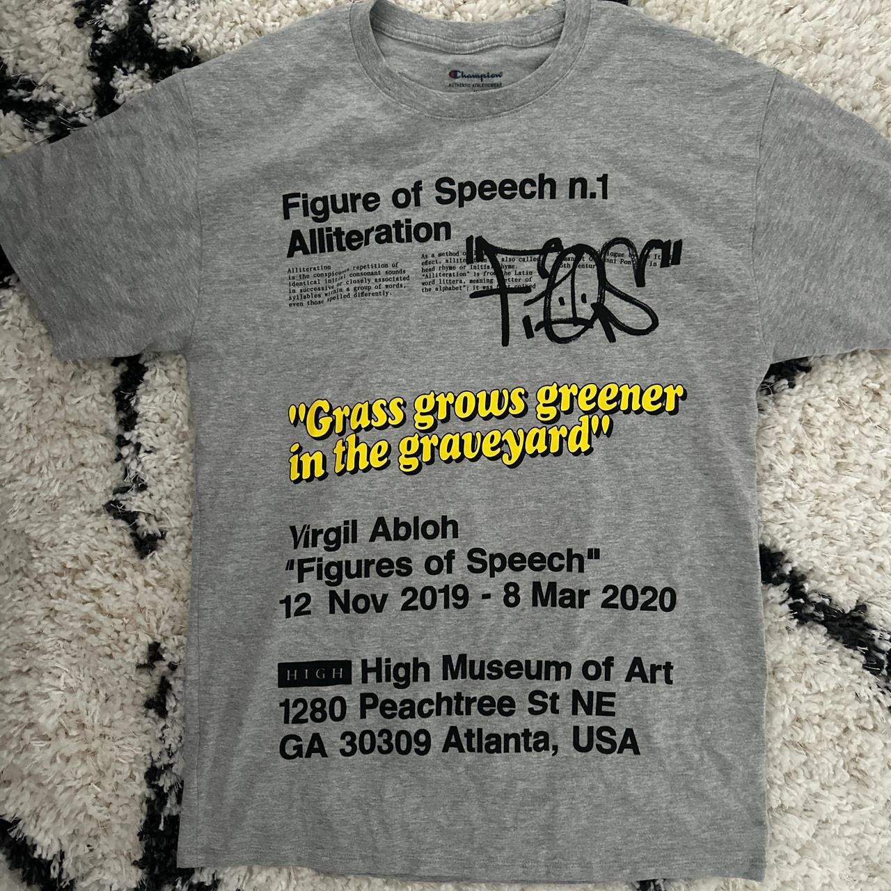 Champion Virgil Abloh FOS T-Shirt Size US M / EU 48-50 / 2 - 2 Thumbnail