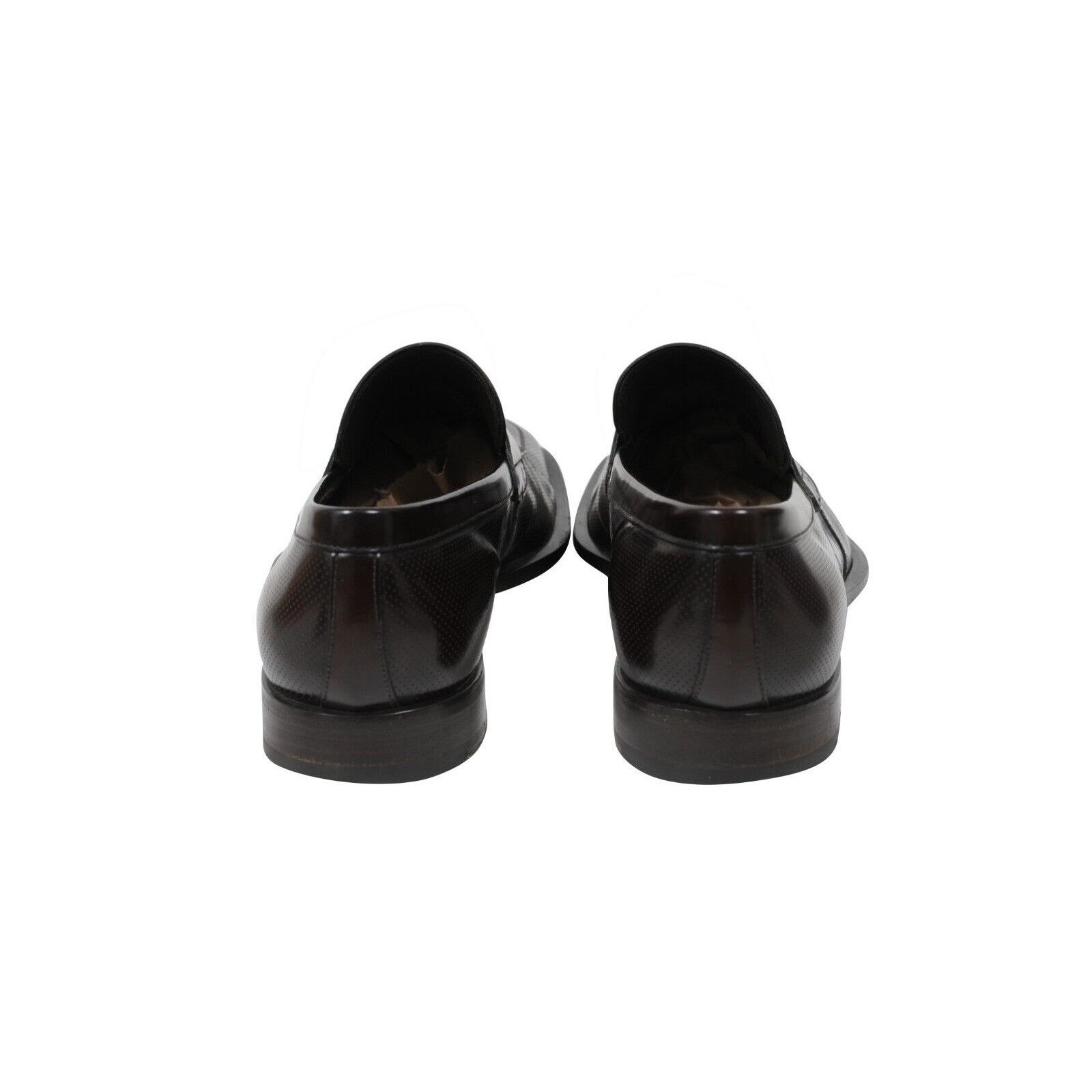 Prada Penny Loafers Brown Calfskin Leather - 02064 Size US 9.5 / EU 42-43 - 6 Thumbnail