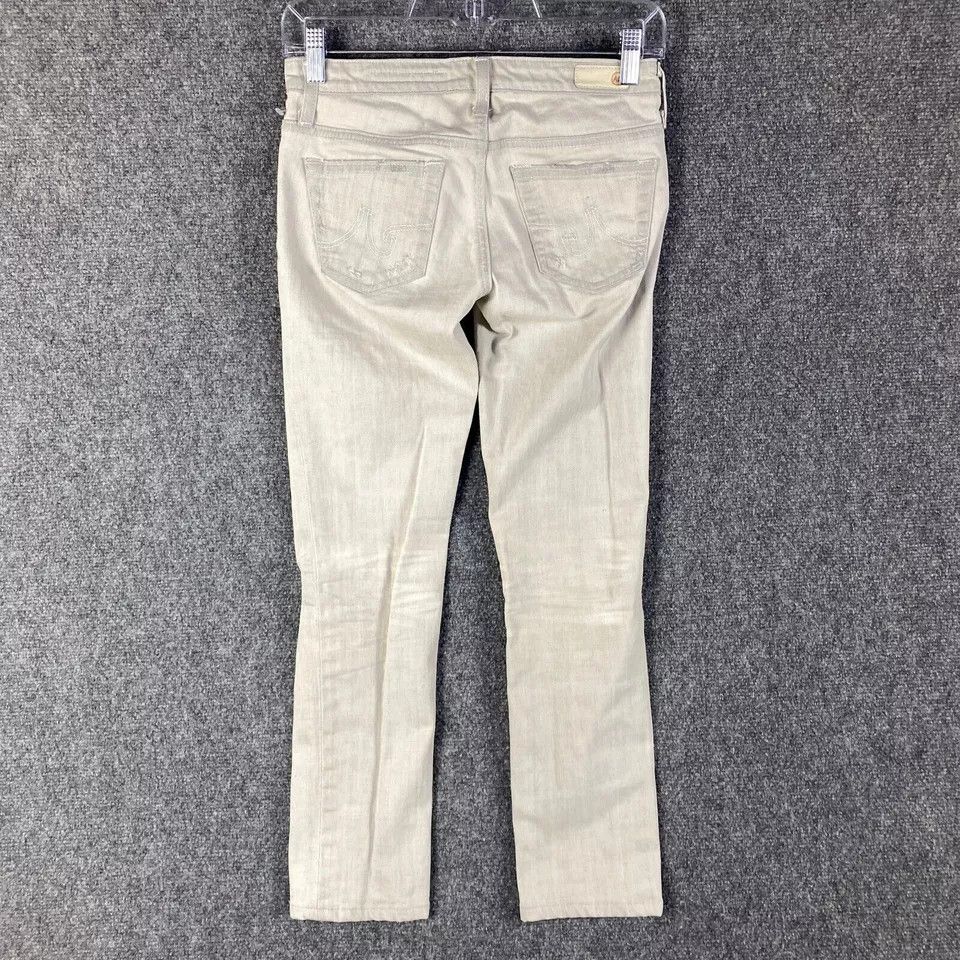 AG Adriano Goldschmied Adriano Goldschmied Jeans Women's 24R Stilt Cigarette Leg Size 27" / US 4 / IT 40 - 6 Thumbnail