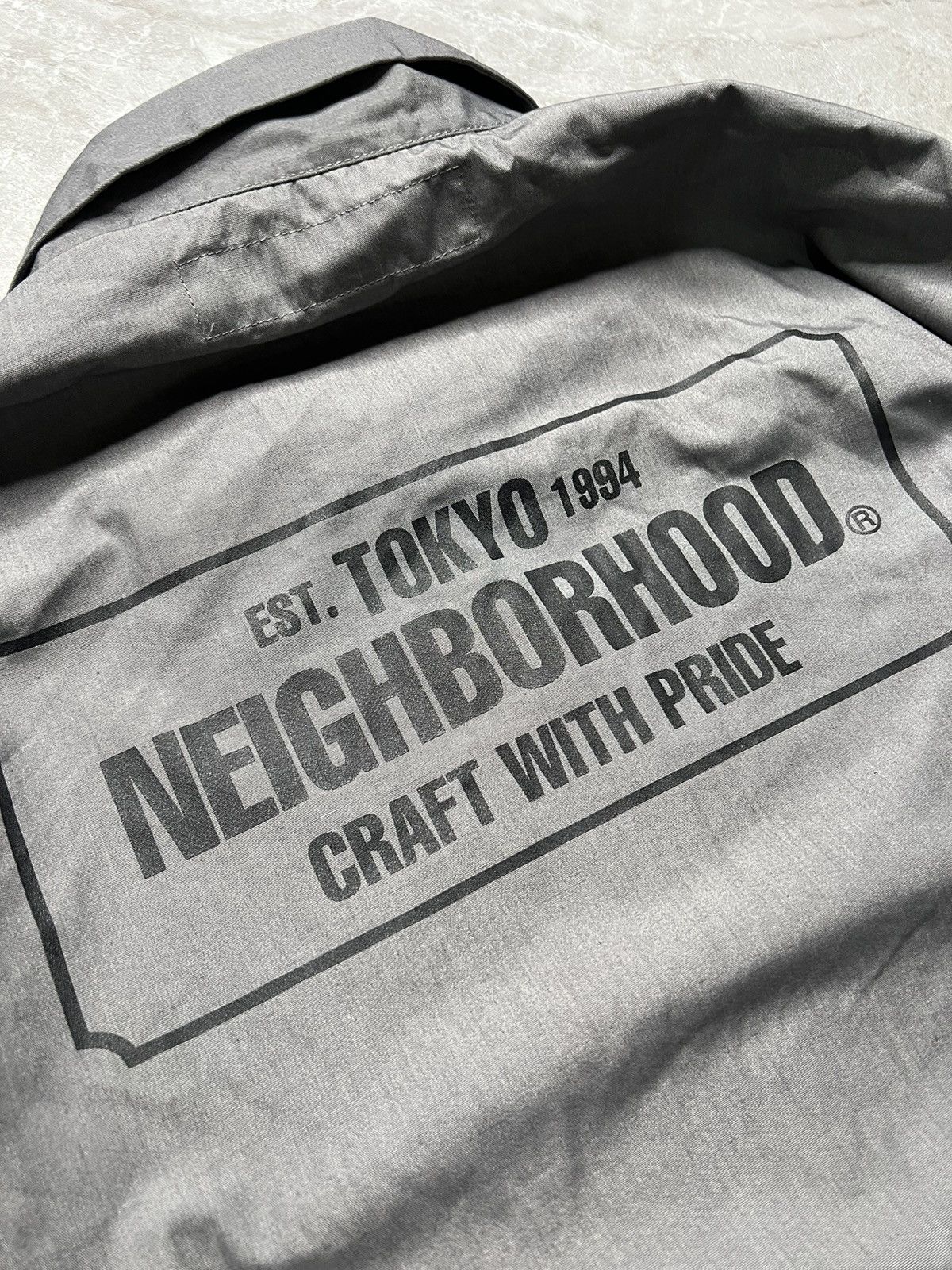 Neighborhood Neighborhood S/S 23 Classic Logo Work Shirt Size US M / EU 48-50 / 2 - 8 Thumbnail