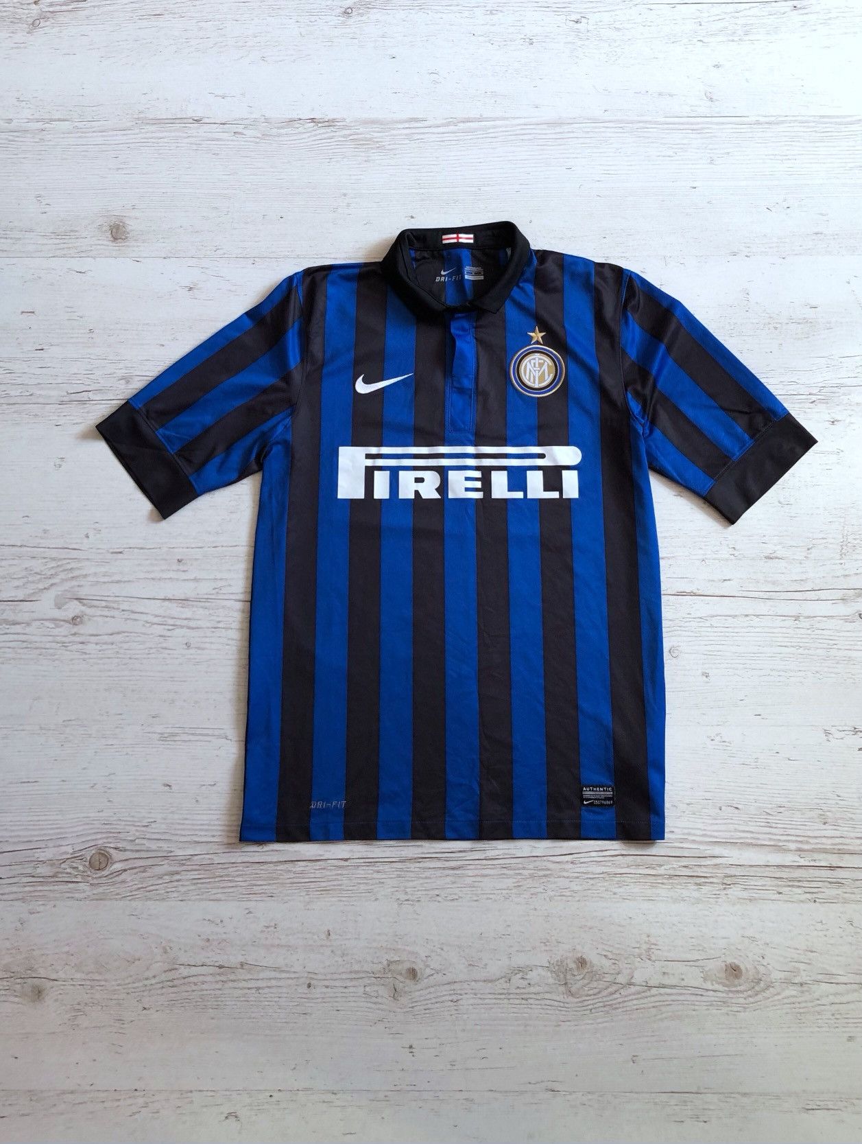 Nike INTER MILAN 2012 HOME FOOTBALL SHIRT SOCCER JERSEY NIKE Size US M / EU 48-50 / 2 - 1 Thumbnail