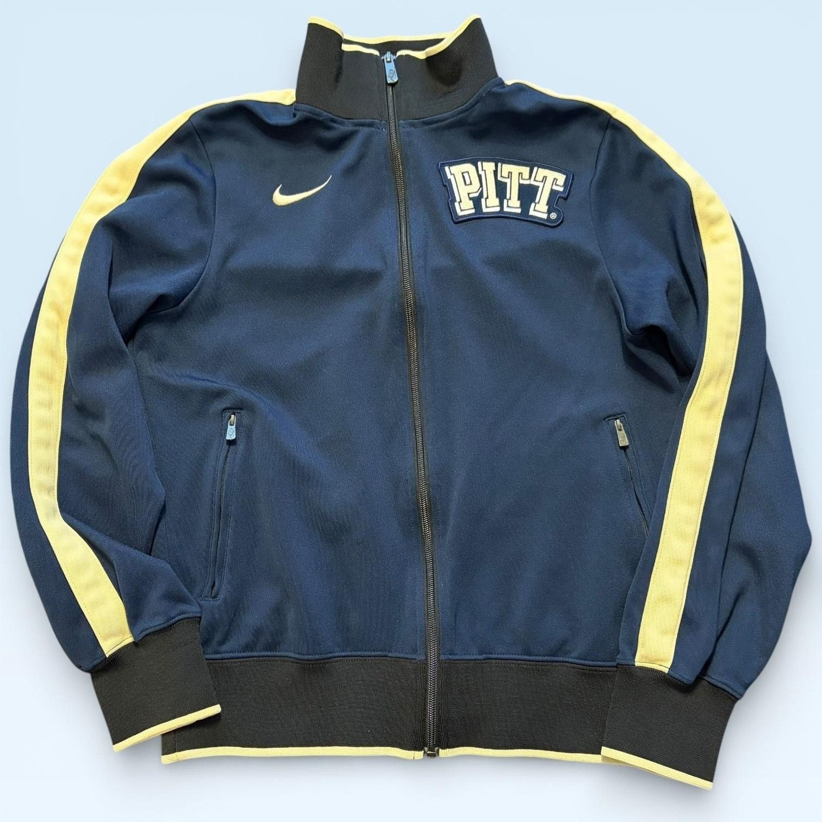 Nike Pittsburgh Panthers Jacket Mens Small Navy Blue PITT Nike Size US S / EU 44-46 / 1 - 1 Thumbnail
