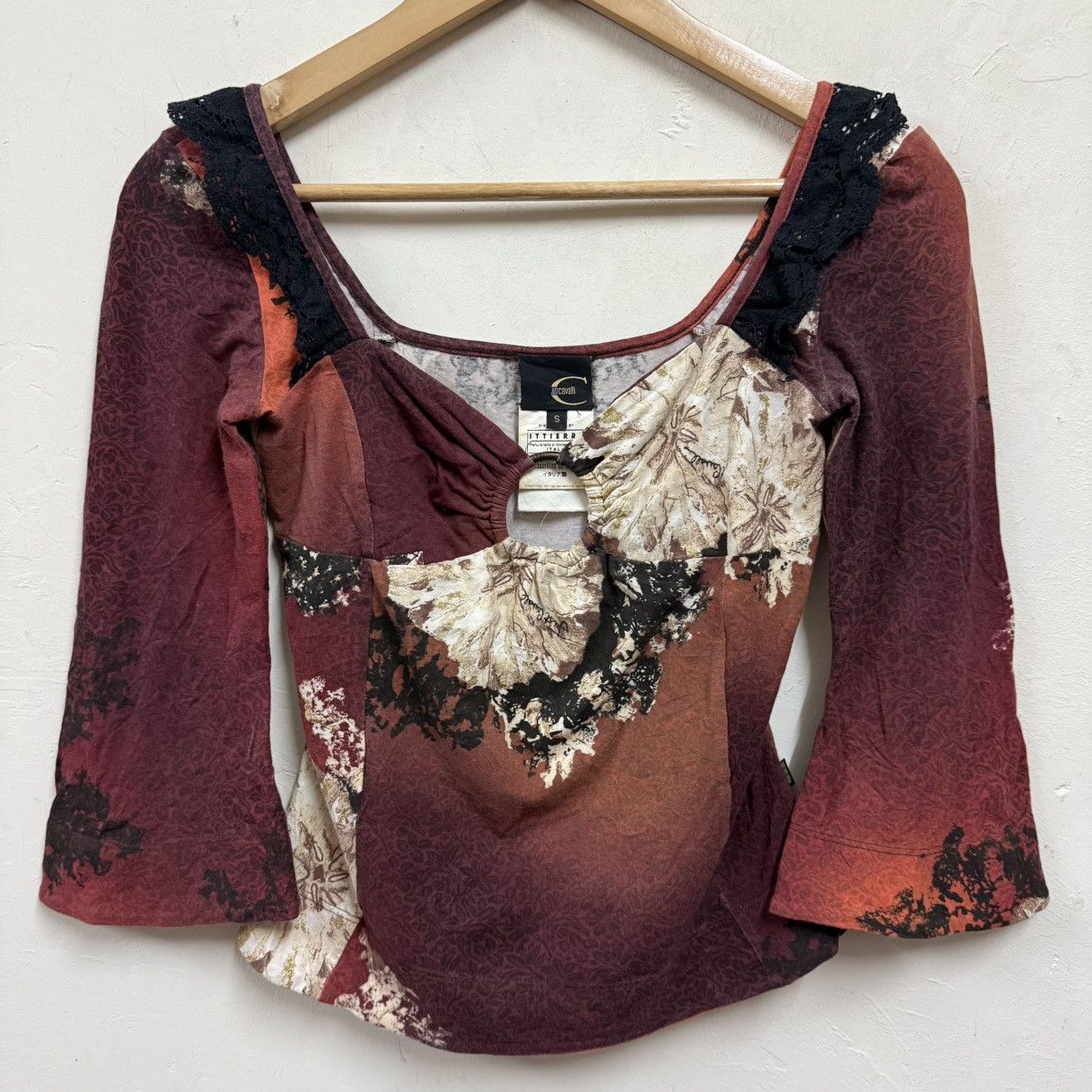 Roberto Cavalli Just Cavalli Floral Tank Top Size S / US 4 / IT 40 - 8 Thumbnail
