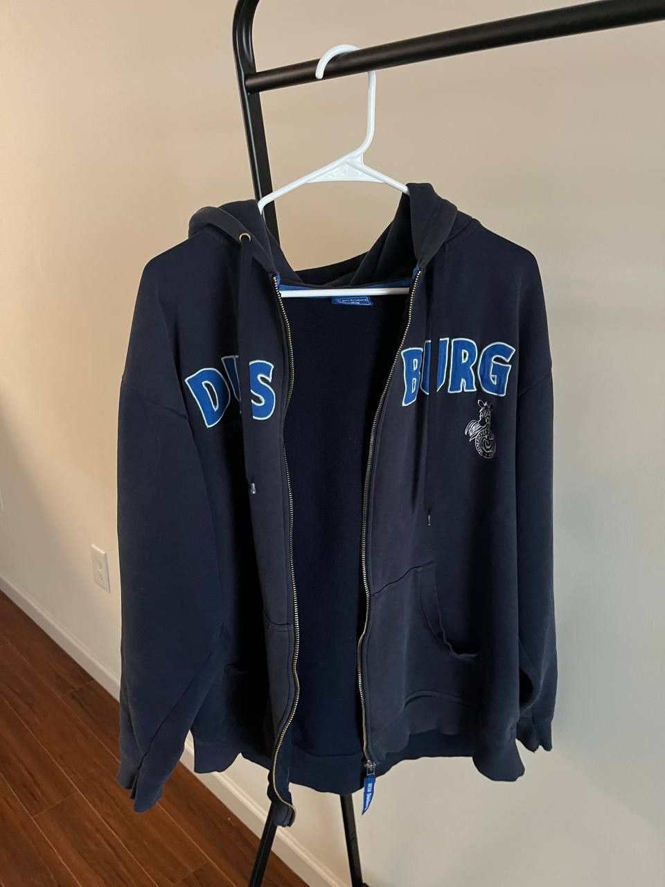 Other Navy Zip-Up Hoodie Size US XL / EU 56 / 4 - 3 Thumbnail