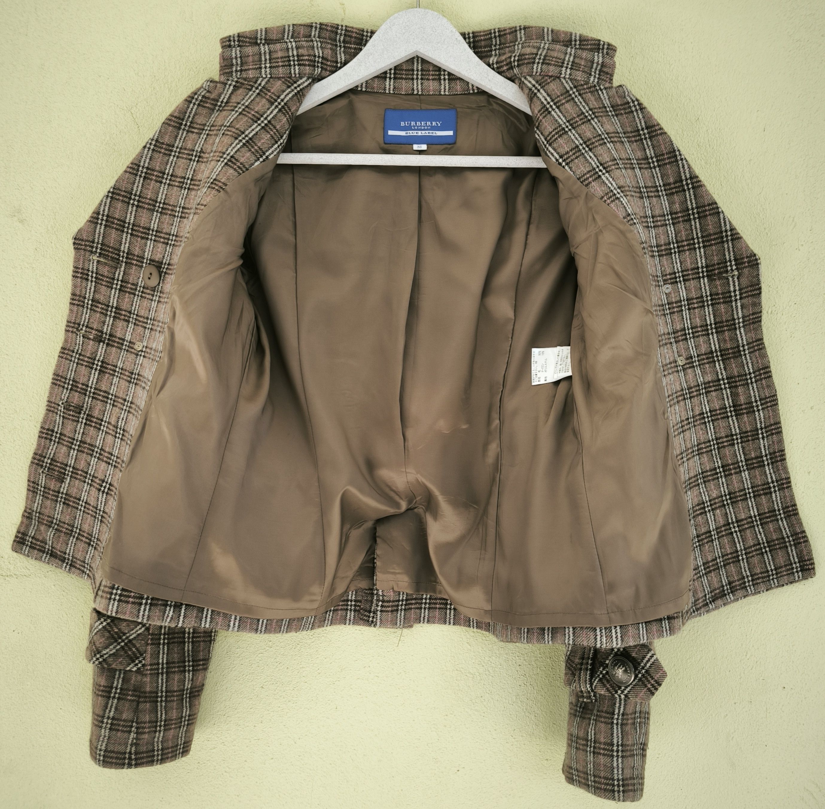 Burberry BURBERRY Blue Label double breasted coat Size XS / US 0-2 / IT 36-38 - 8 Thumbnail