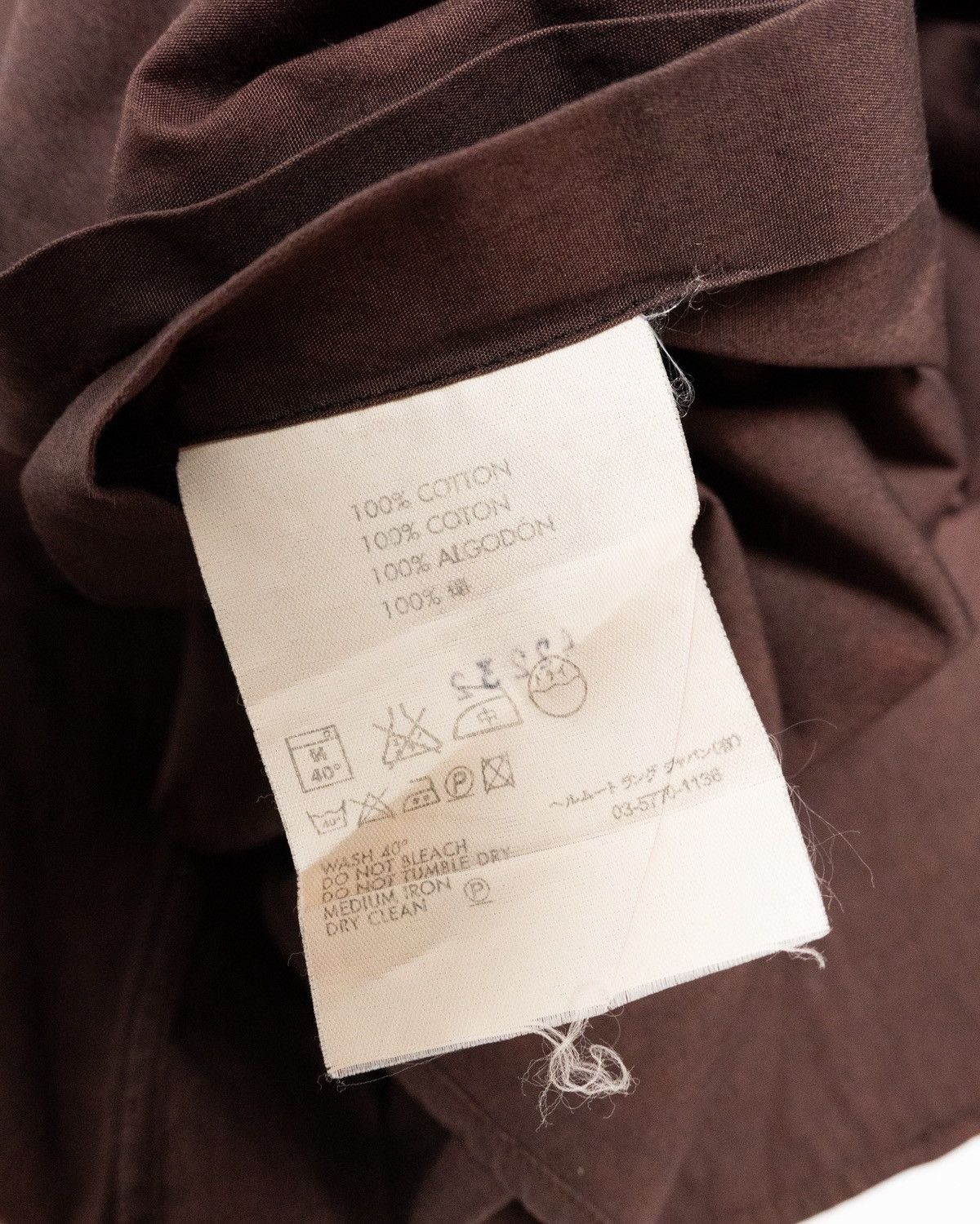 Helmut Lang HELMUT LANG BUTTON UP SHIRT Size US M / EU 48-50 / 2 - 6 Thumbnail