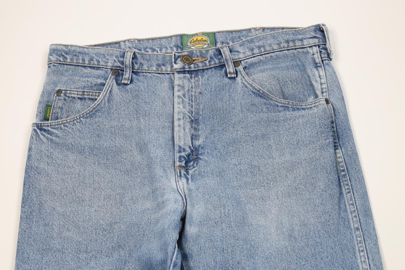 Cabelas Vintage Y2K Cabelas Fit Straight Leg Denim Jeans Blue Size US 34 / EU 50 - 2 Thumbnail