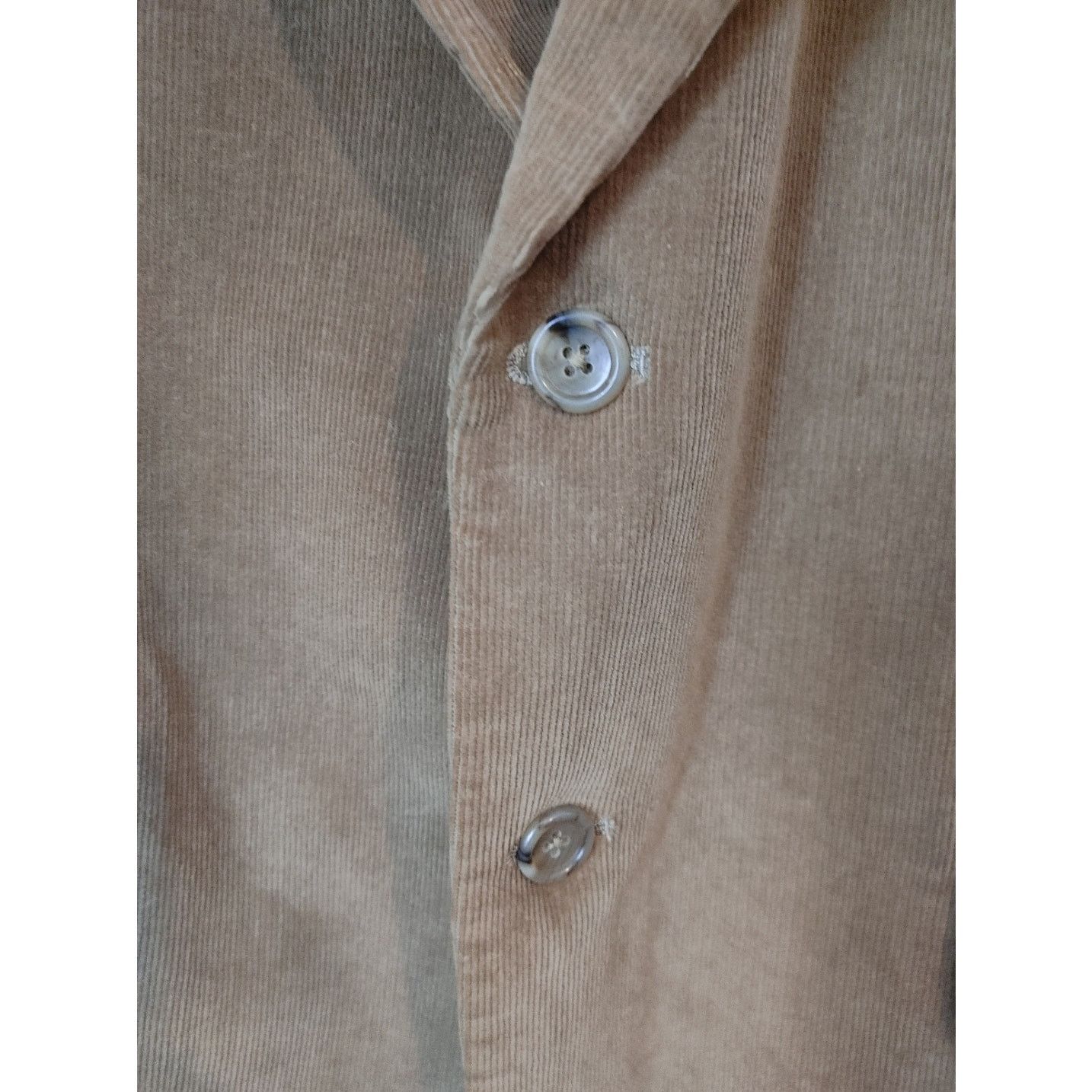 Evan Picone Evan Picone Corduroy Mens Jacket Sport Coat 42R Tan Size 42R - 4 Thumbnail