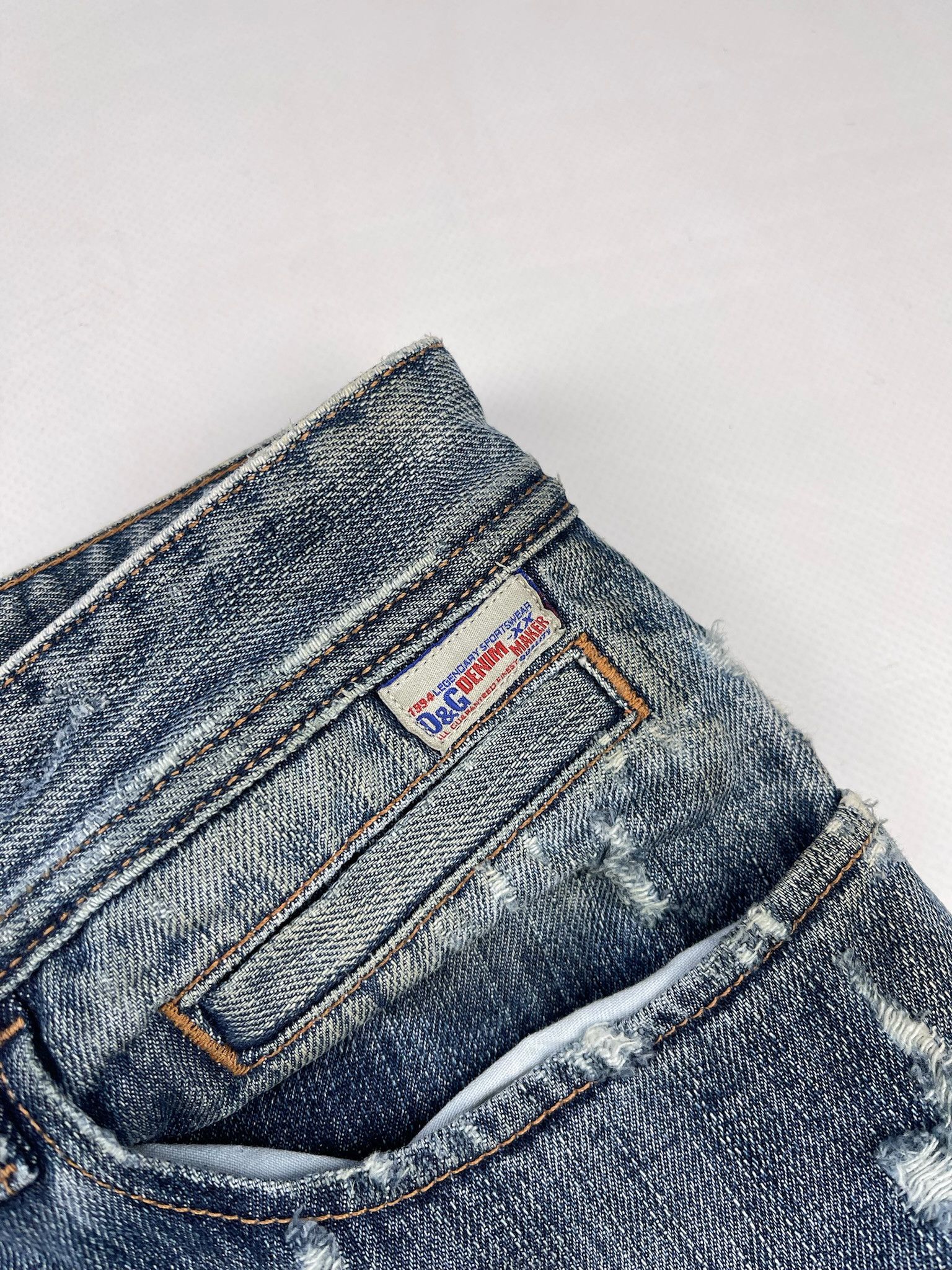 Dolce & Gabbana Vintage Dolce Gabbana Jeans Distressed Denim Size US 31 - 12 Thumbnail