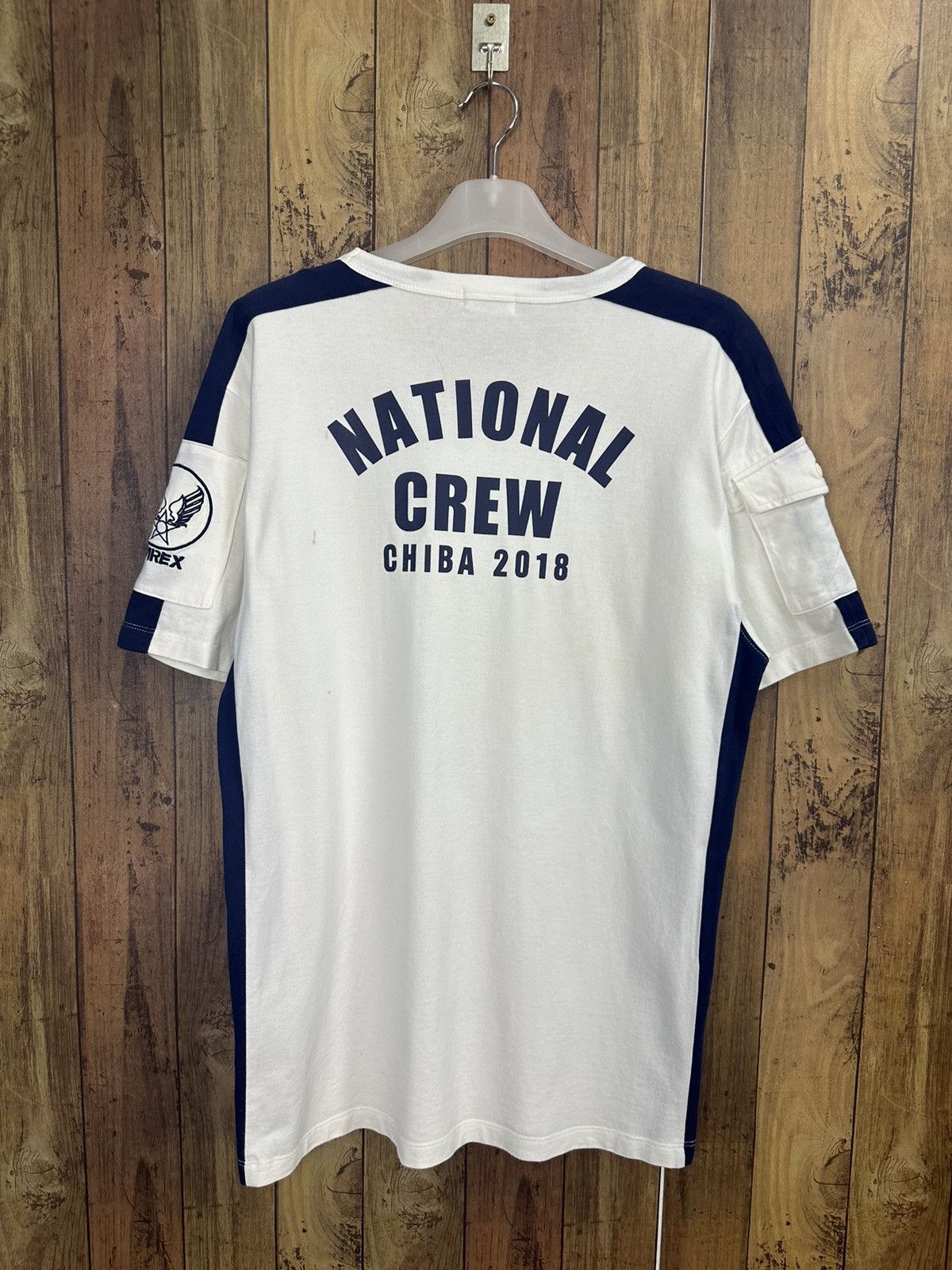Avirex × Red Bull Avirex Redbull Air Race 2018 Chiba National Crew Shirt A417 Size US XL / EU 56 / 4 - 5 Thumbnail