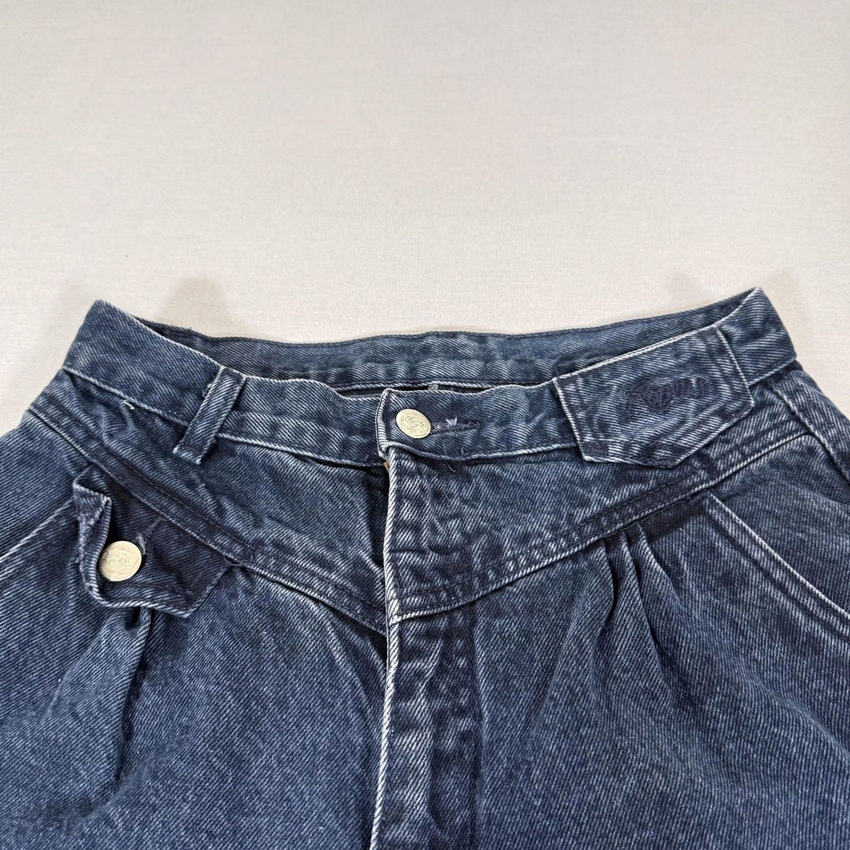 Roper Vintage Roper Jeans Womens 9 Blue Bare Back Slim Fit Denim Pants Western 90s USA Size 30" / US 8 / IT 44 - 3 Thumbnail