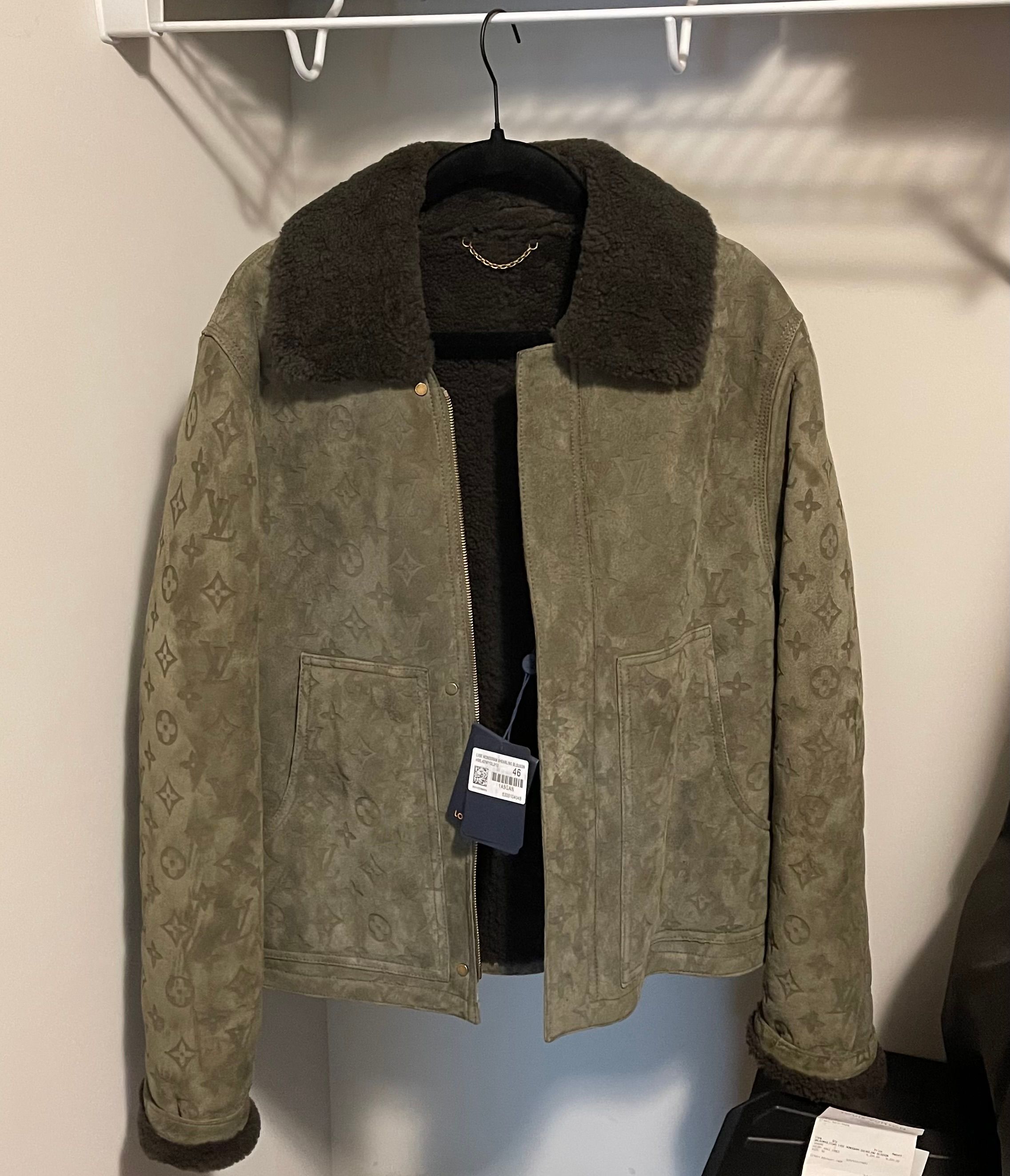 LVSE Monogram Shearling Blouson- my favourite LV purchase from the