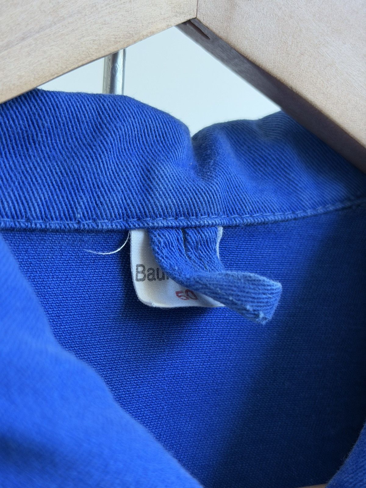 Le Laboureur Vintage 80s French Workwear Sanfor Chore Jacket Size US M / EU 48-50 / 2 - 9 Thumbnail