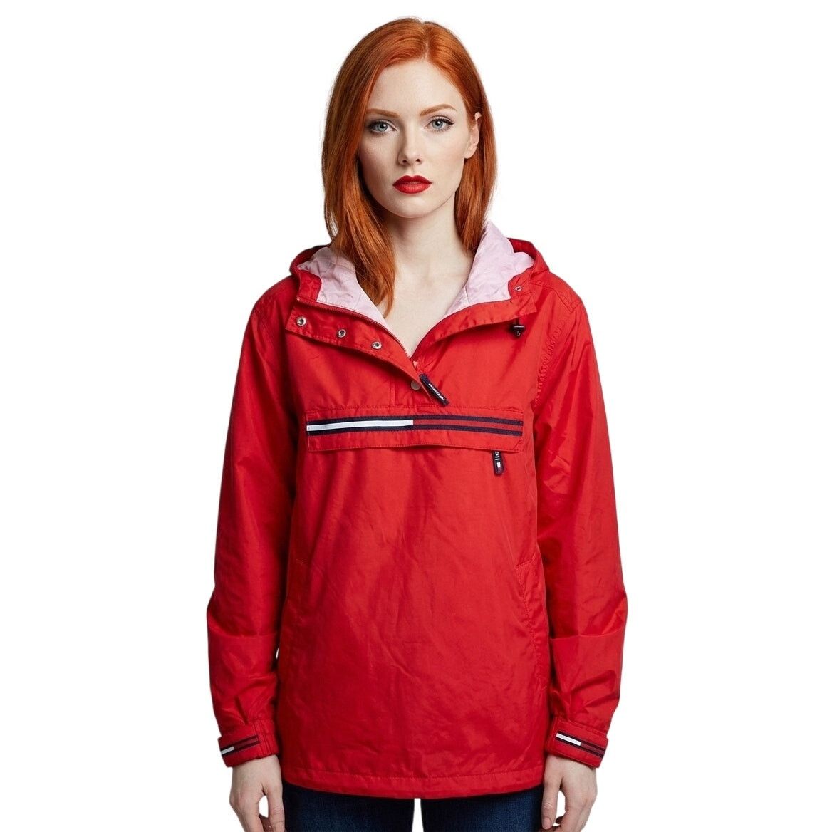 Tommy Hilfiger Vtg Tommy Hilfiger Windbreaker Sz med Retro 90’s Pullover Size US M / EU 48-50 / 2 - 1 Thumbnail