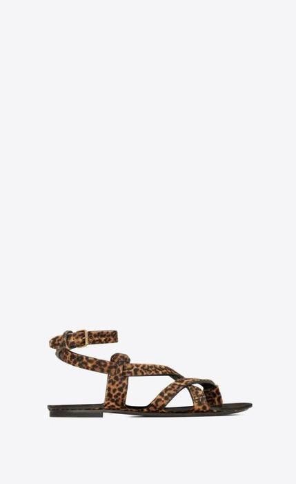 o1bcso1str1124 Culver Sandals in Leopard