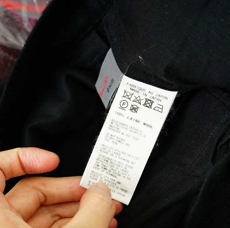 Yohji Yamamoto Yohji Yamamoto Yohji Yamamoto Slim Fit Wool Pants Size US 30 / EU 46 - 8 Thumbnail