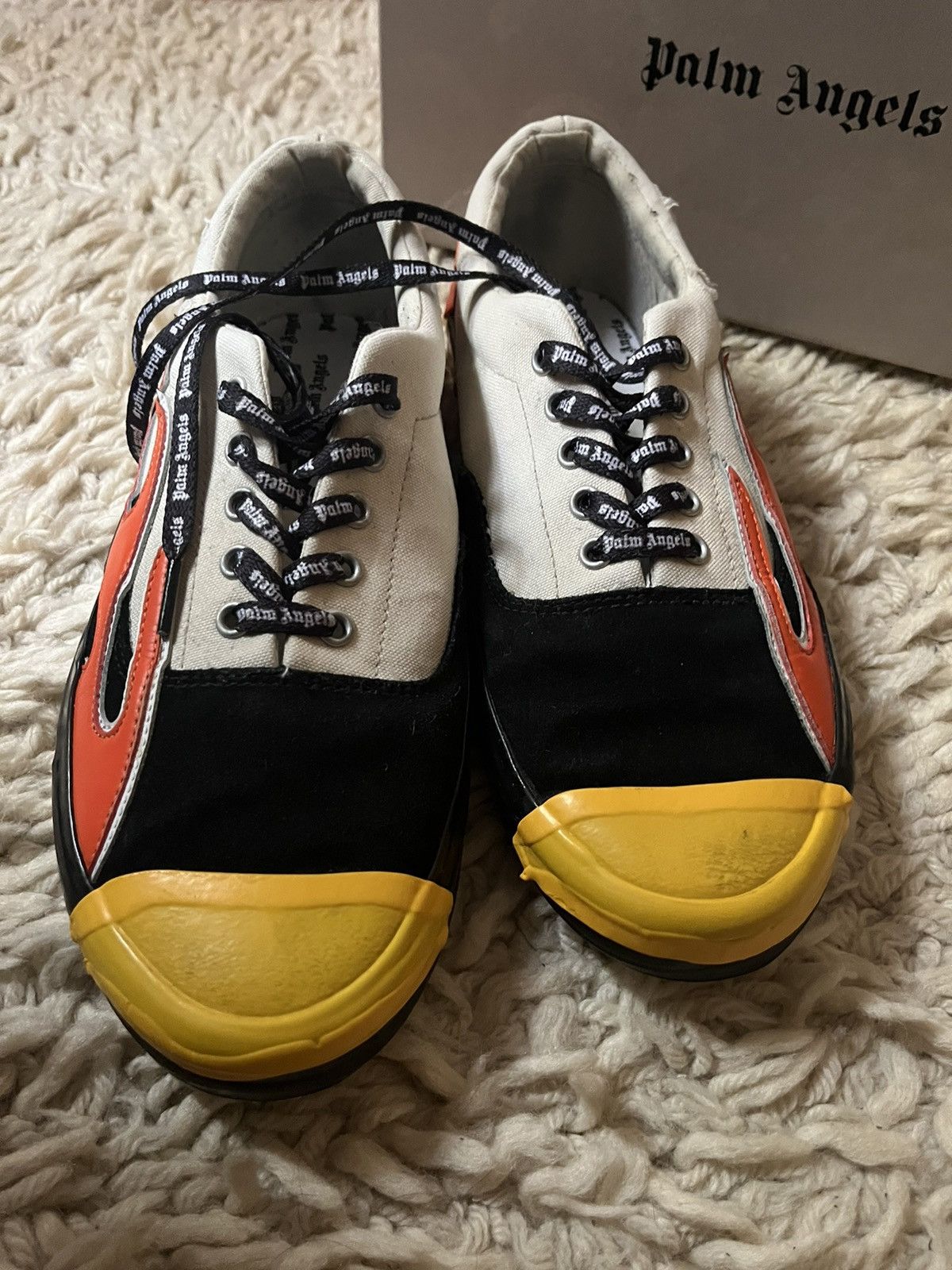 Palm Angels Palm Angels Flame Sneakers Grailed