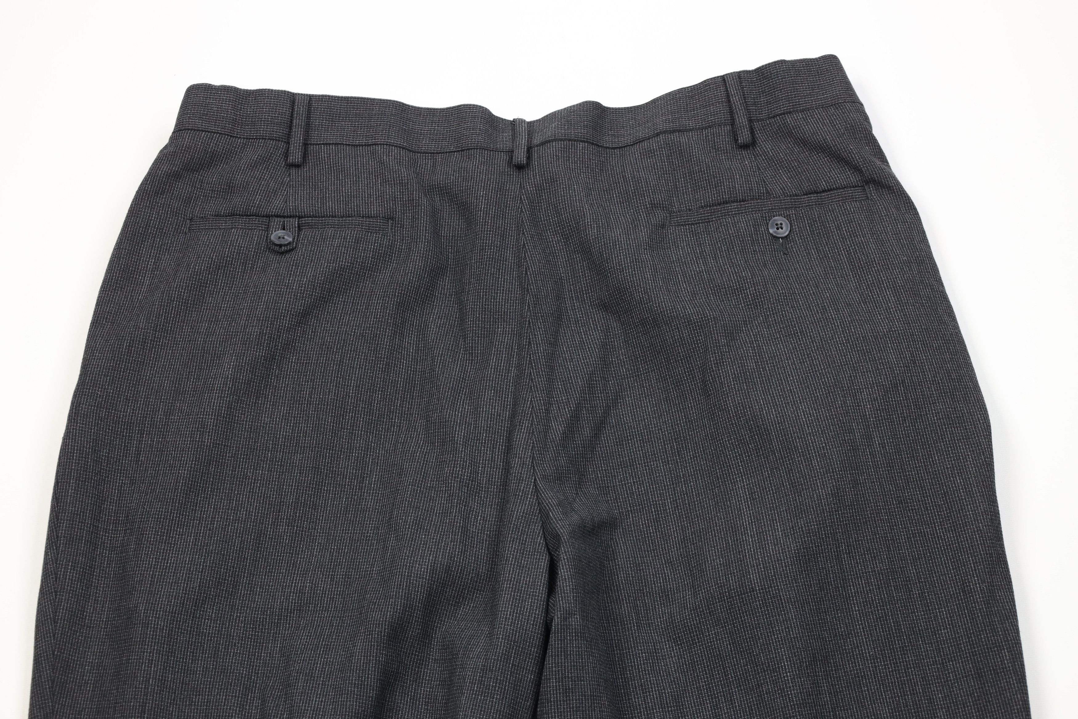 Vintage Vintage 90s Y2K Streetwear Knit Wide Leg Chino Pants Gray Size US 40 / EU 56 - 10 Thumbnail