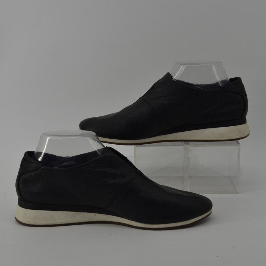 Hush Puppies Hush Puppies Revere Womens Sz 9 Slip On Black Leather Loafer Size US 9 / IT 39 - 7 Thumbnail