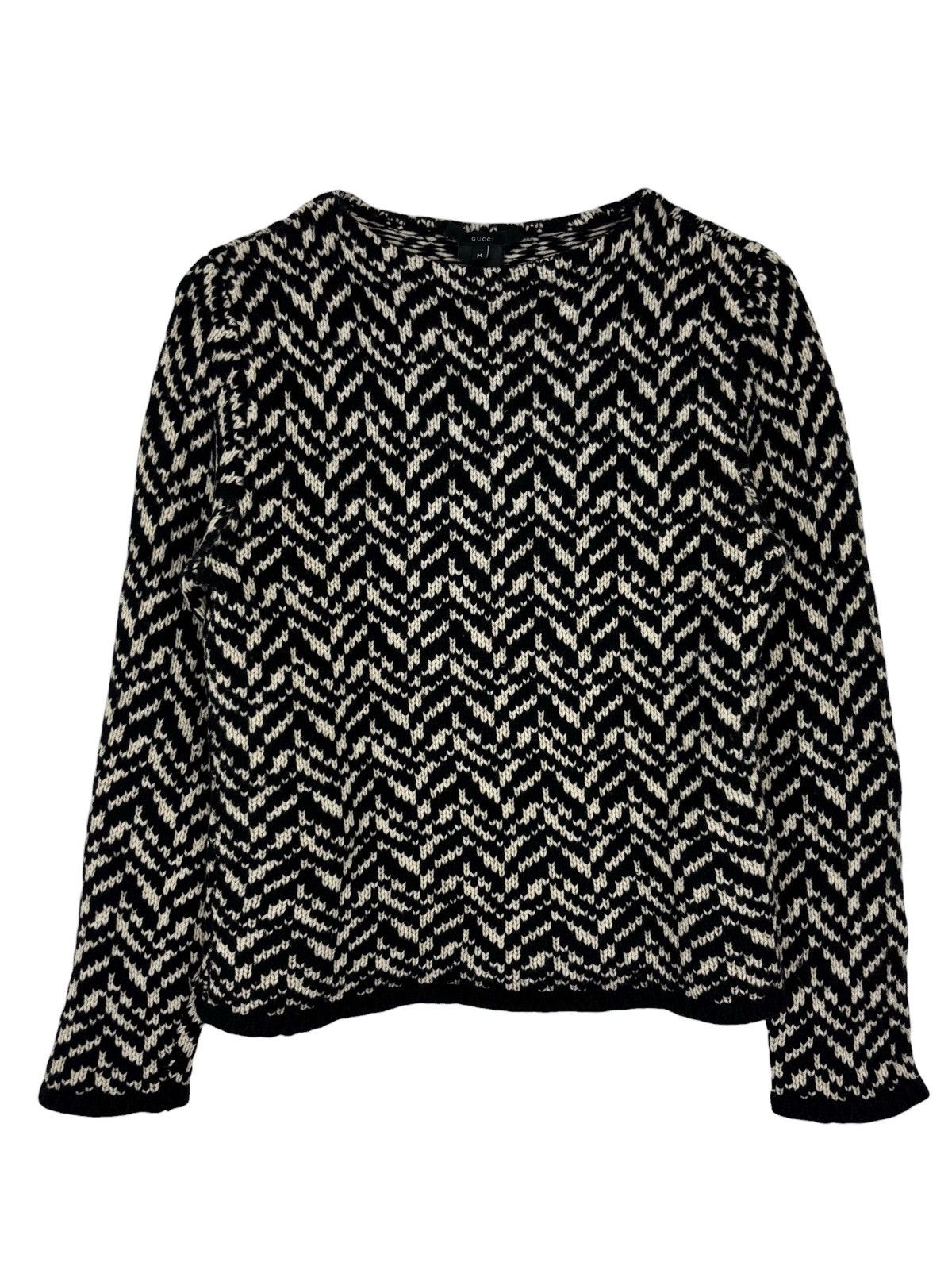 Gucci A/W 2000 Runway Knit Sweater (AW00/FW00, Tom Ford) Size US M / EU 48-50 / 2 - 1 Thumbnail