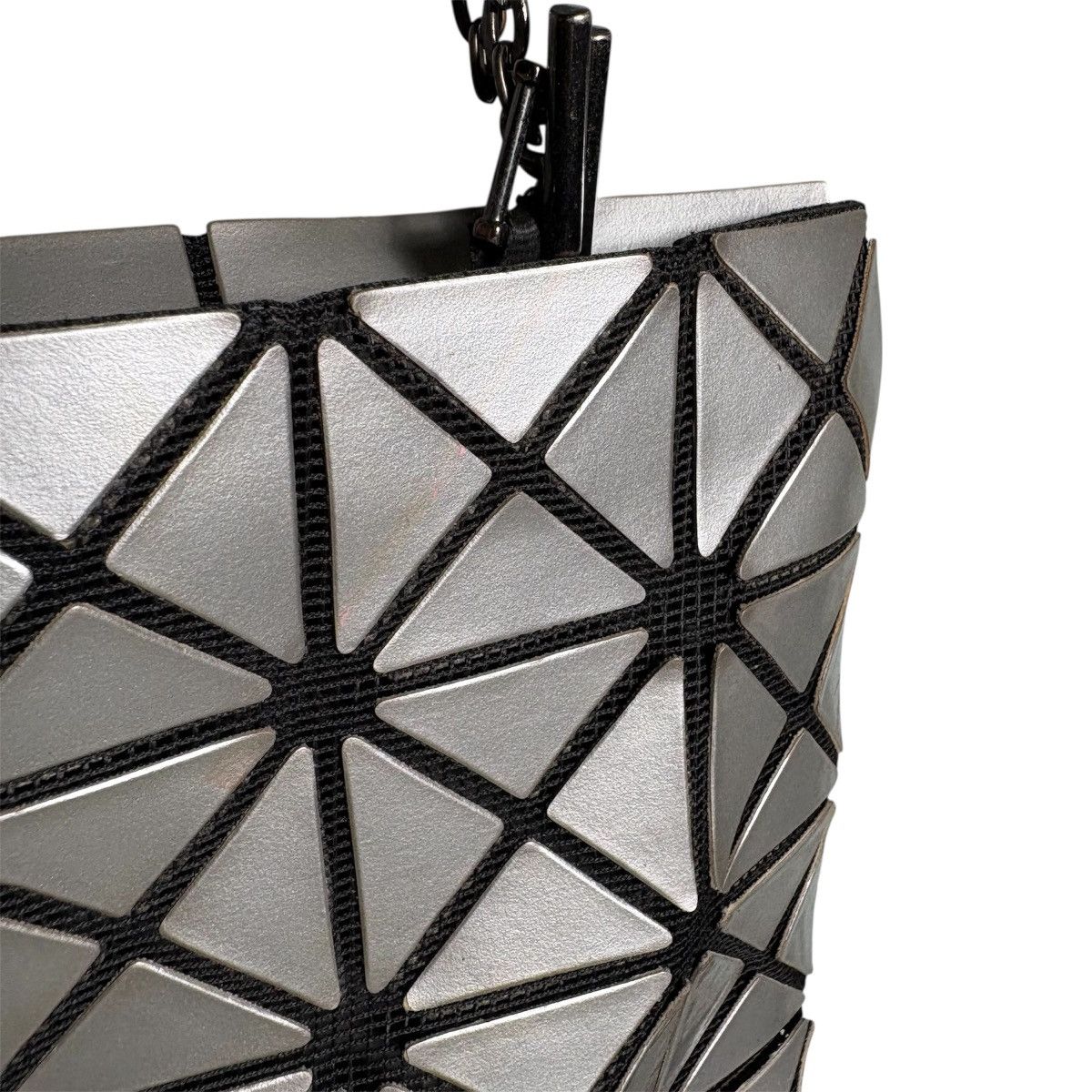 Issey Miyake Bao Bao Issey Miyake Silver Handle Bag / Pouch Bag Y2K Size ONE SIZE - 9 Thumbnail