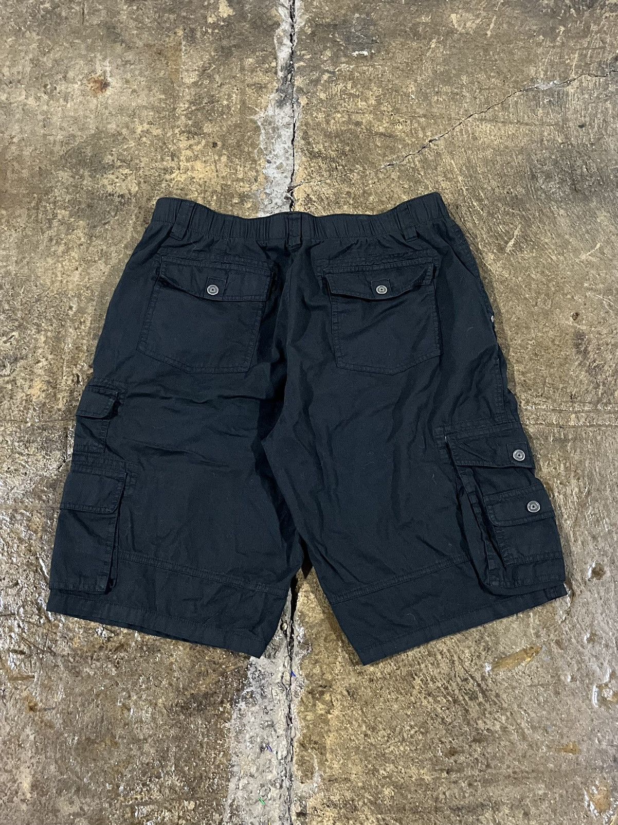 Y2K Baggy Cargo Jean Shorts main image 1