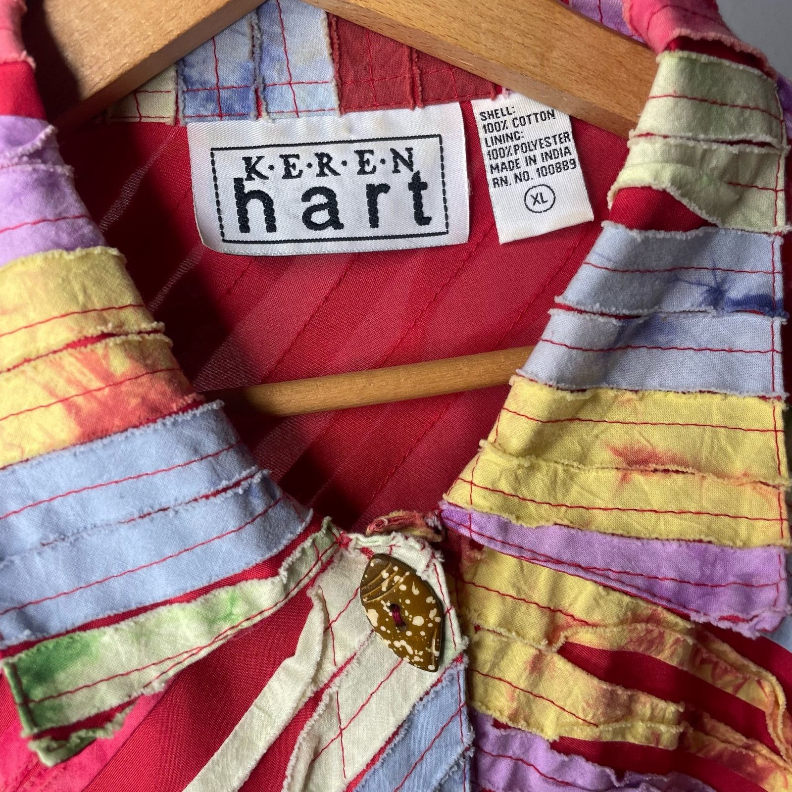 Vintage Vintage Keren Hart Button Down Size XL / US 12-14 / IT 48-50 - 5 Thumbnail