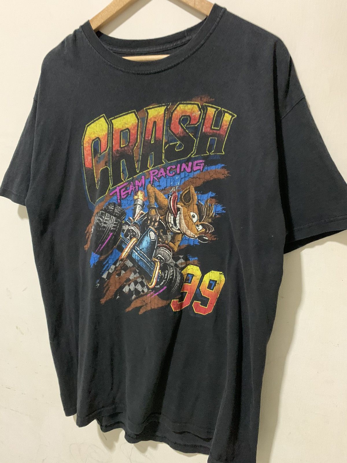 Japanese Brand Crash Team Racing Bandicoot Game Tee Size US XL / EU 56 / 4 - 7 Thumbnail