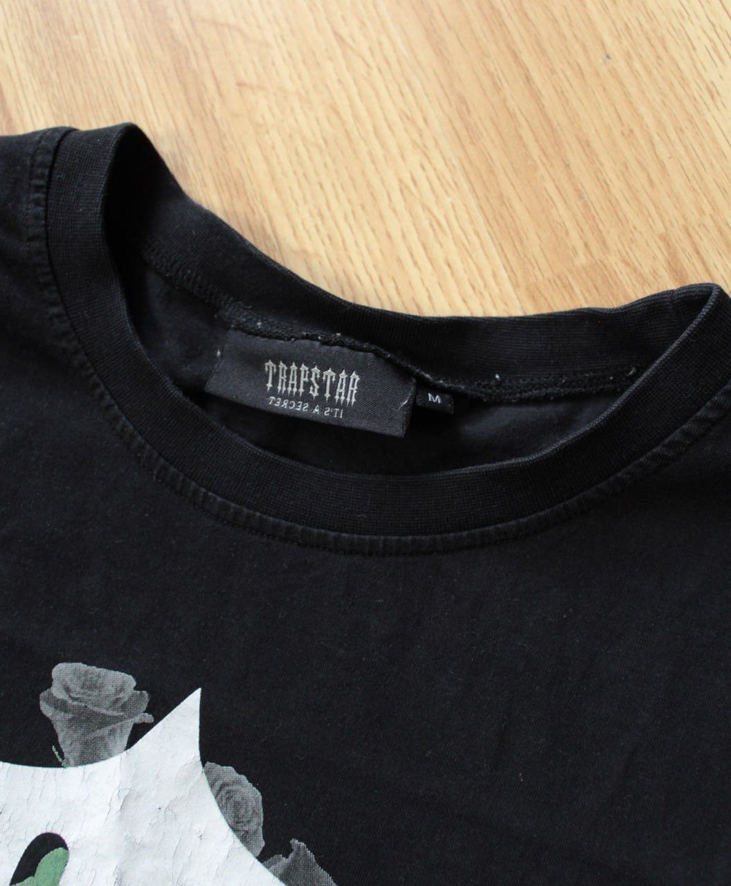 Vintage 🔥 Trapstar Big Logo Street Style Y2K Drill T Shirt Black Size US M / EU 48-50 / 2 - 3 Thumbnail