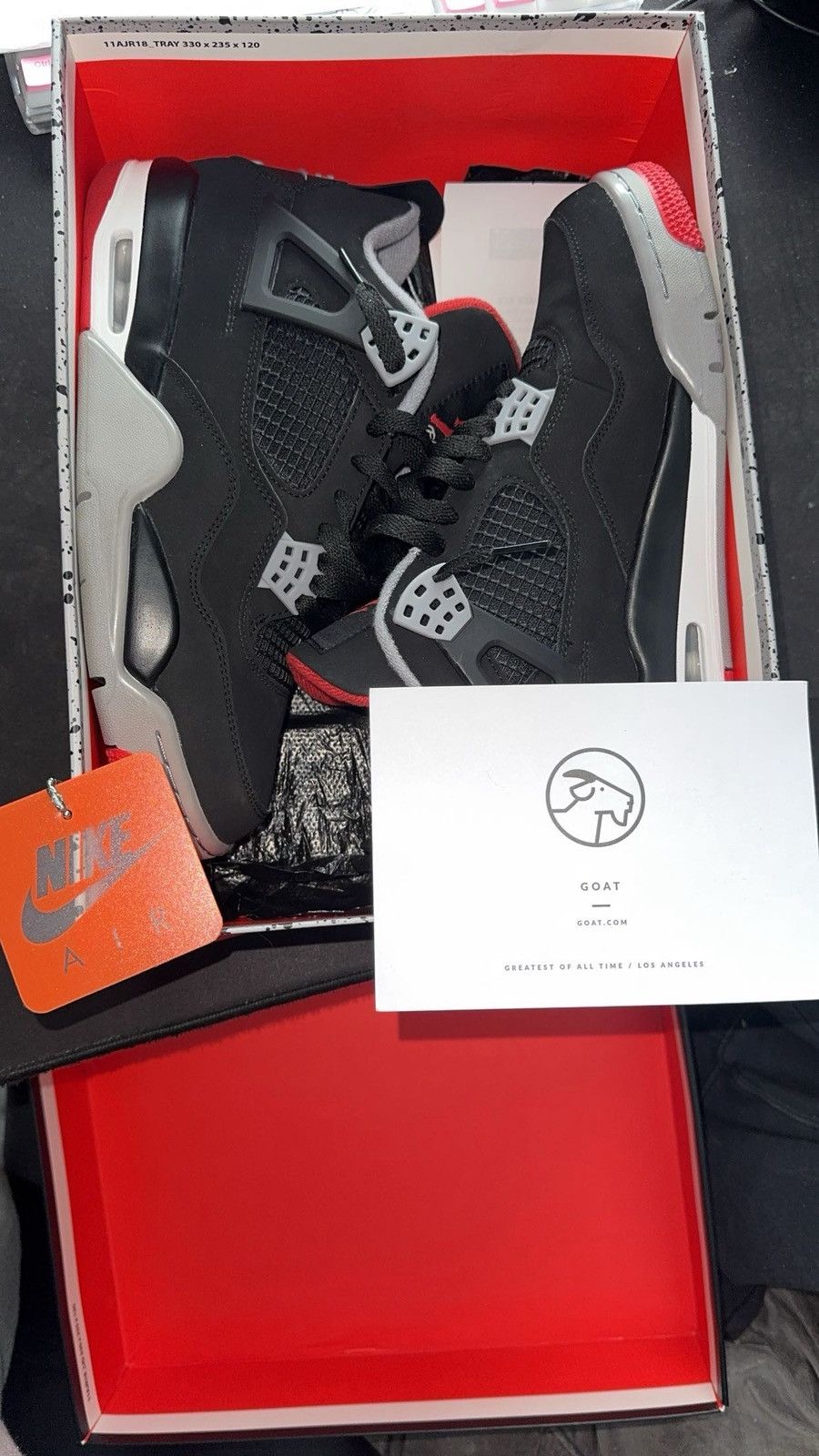 Jordan Brand Jordan 4 breds 2019 Size US 9 / EU 42 - 1 Thumbnail