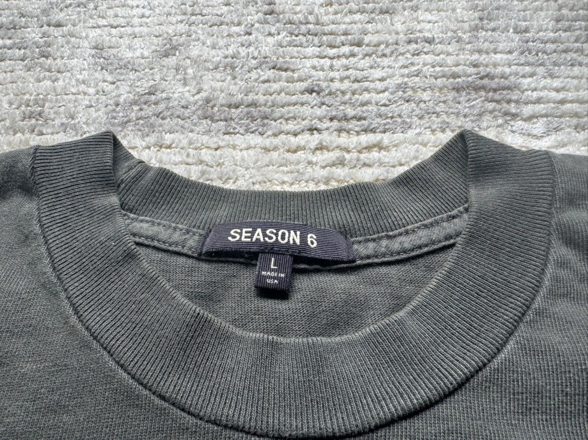 Gap × Kanye West × Yeezy Yeezy Season 6 Longsleeve Tee Shirt Core Gray Long Sleeve Size US L / EU 52-54 / 3 - 3 Thumbnail