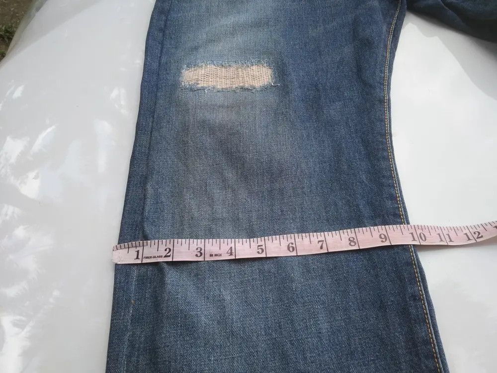 Edwin × If Six Was Nine VINTAGE EDWIN 505 SELVEDGE JEANS JAPAN DISTRESSED Size US 30 / EU 46 - 17 Thumbnail