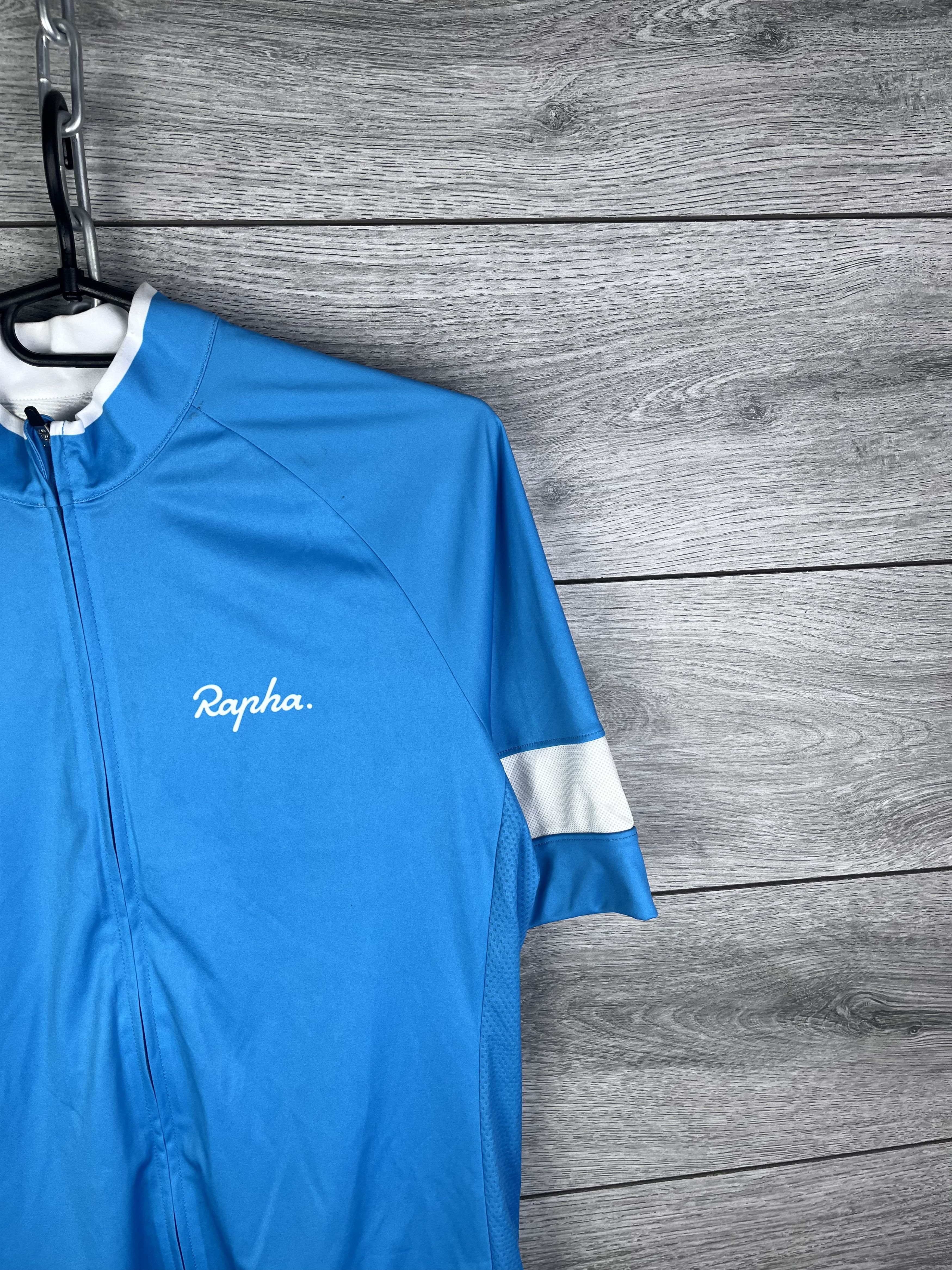 Rapha Men's cycling t-shirt Rapha team SKY size Xl Training jersey Size US XL / EU 56 / 4 - 2 Thumbnail