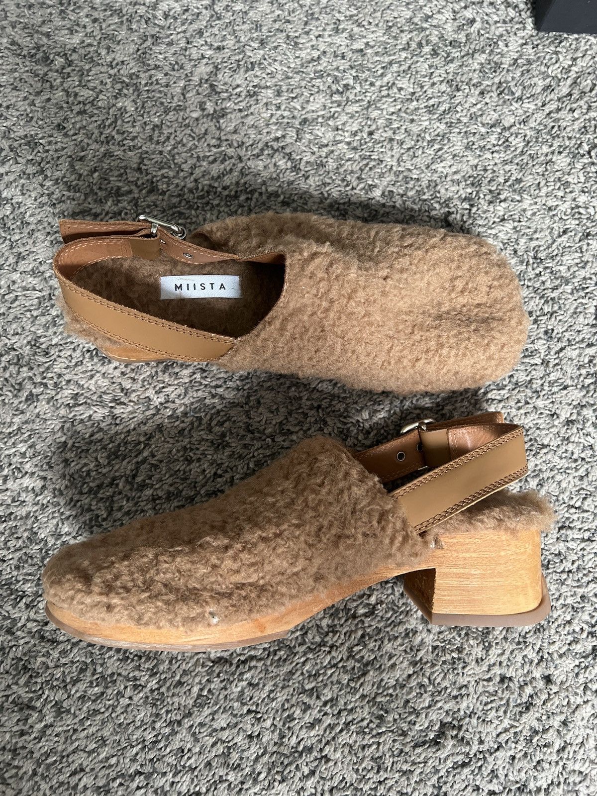 Miista Miista Faux Fur Mules Size US 10 / IT 40 - 7 Thumbnail