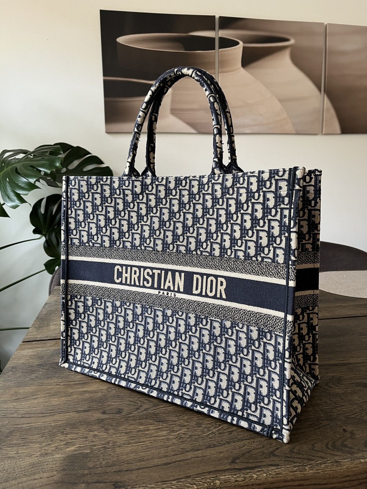Dior Christian Dior Book Tote Large Size ONE SIZE - 1 Thumbnail