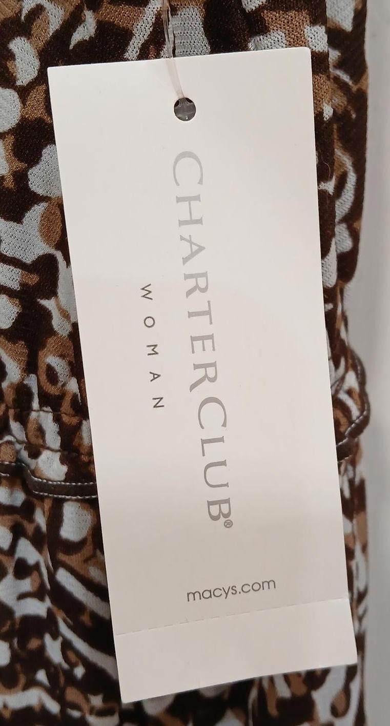 Charter Club Charter Club Women's 3X Brown Tank Dress NWT Size 3XL / US 20-22 - 9 Thumbnail