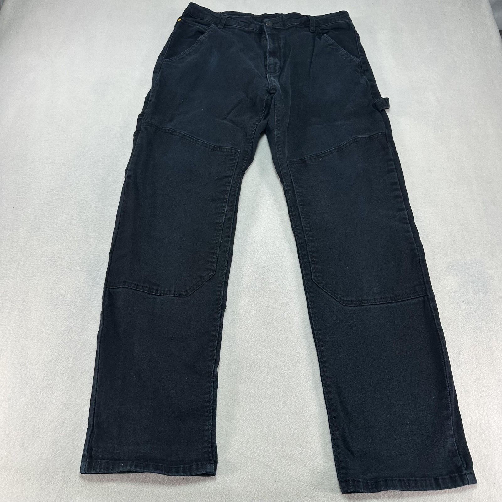 Caterpillar Caterpillar Pants Men's 36x34 Black Workwear Double Knee Size US 36 / EU 52 - 4 Thumbnail