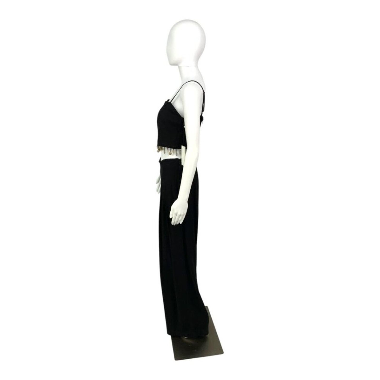 Jason Wu Jason Wu Black Linen Blend Set Small NWT $425 MSRP Size 27" / US 4 / IT 40 - 4 Thumbnail