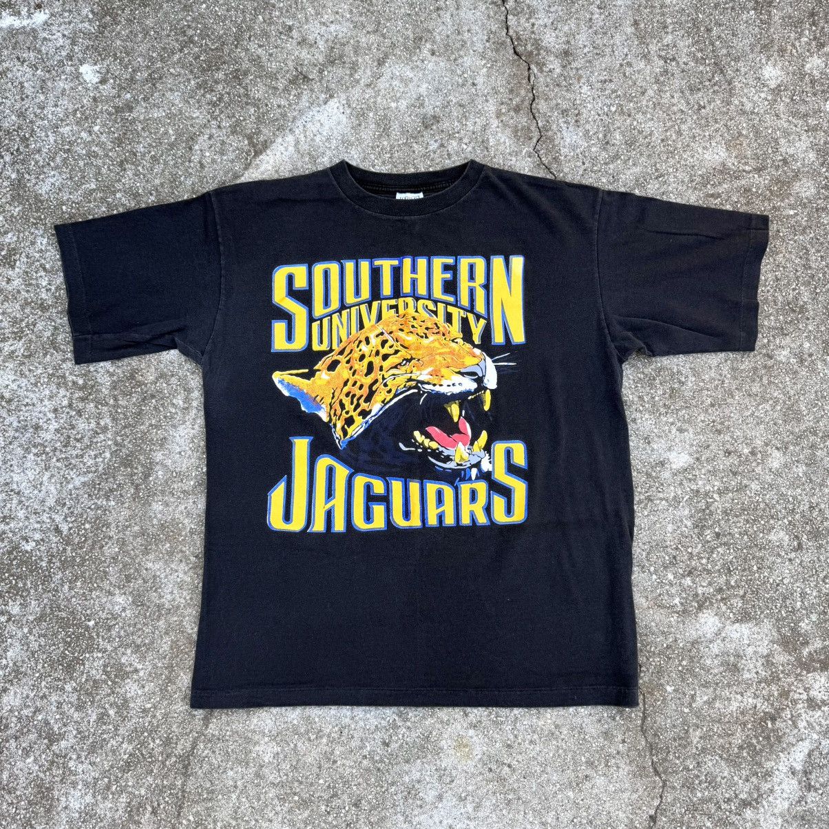 Vintage VTG 90s Southern University Jaguars HBCU Single Stitch Tee Size US XL / EU 56 / 4 - 1 Thumbnail