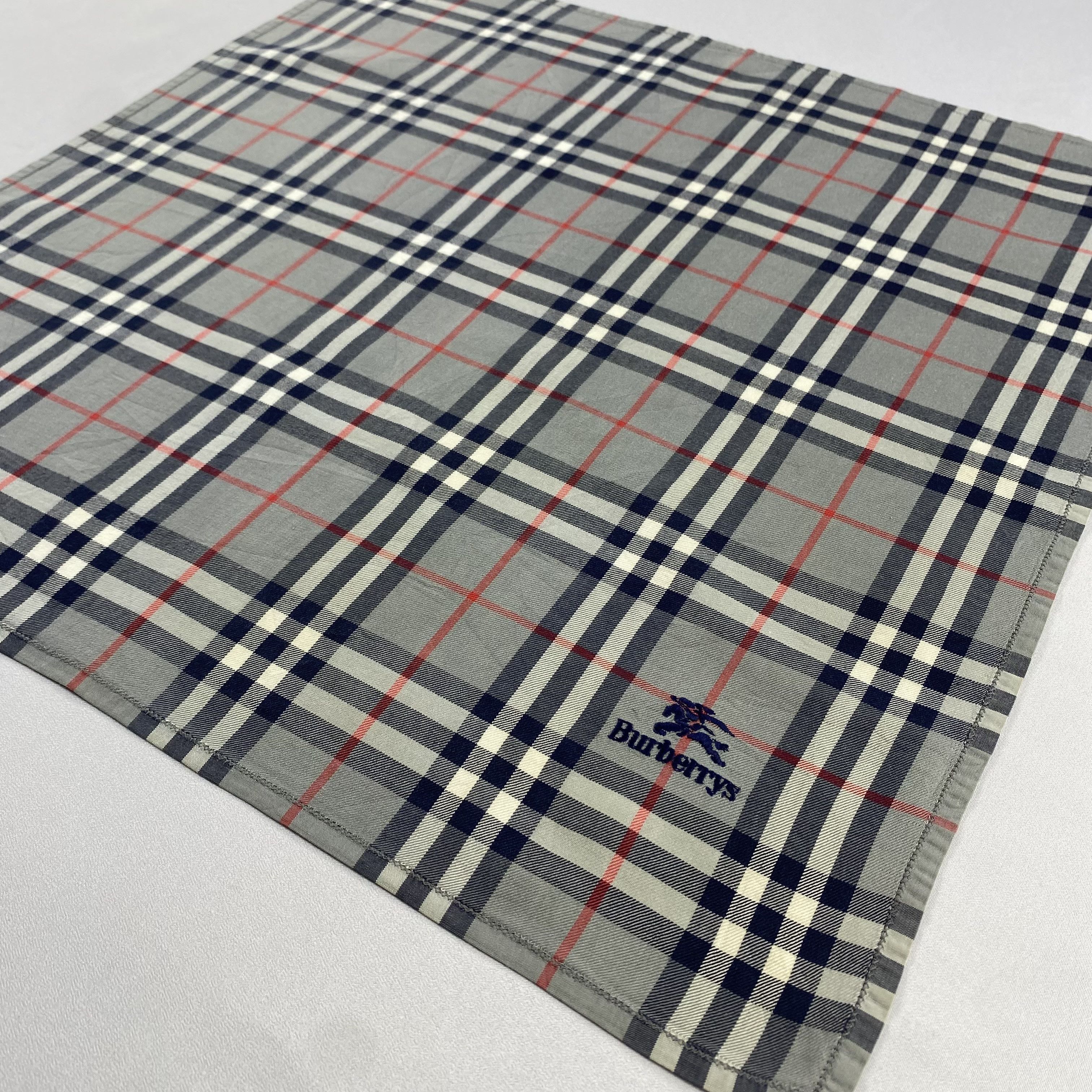 Burberry × Vintage Burberry Handkerchief / Neckerchief / Bandana-P843 Size ONE SIZE - 2 Thumbnail
