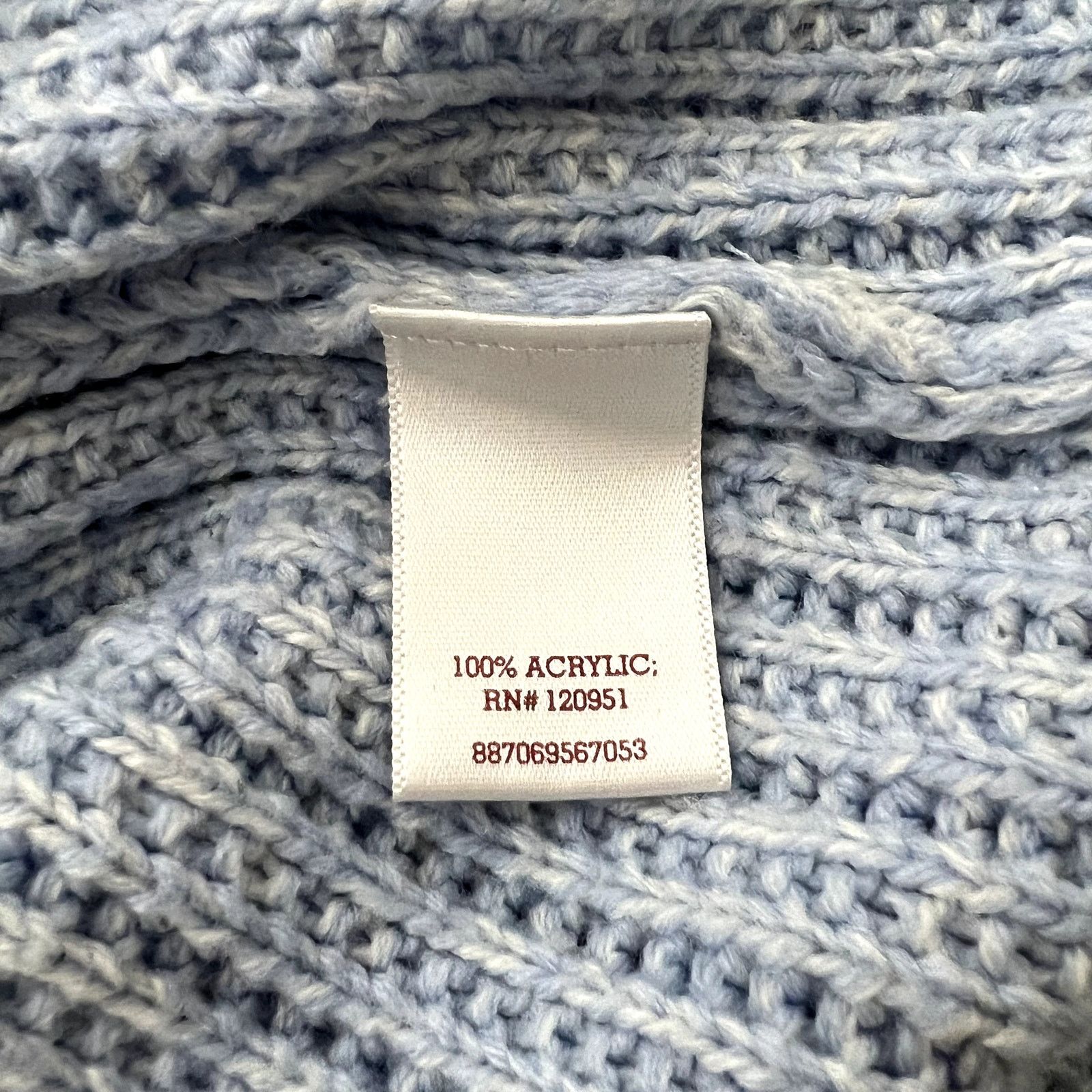 Other SO Blue Perfect Pullover Knit Crewneck Sweater Size M / US 6-8 / IT 42-44 - 7 Thumbnail