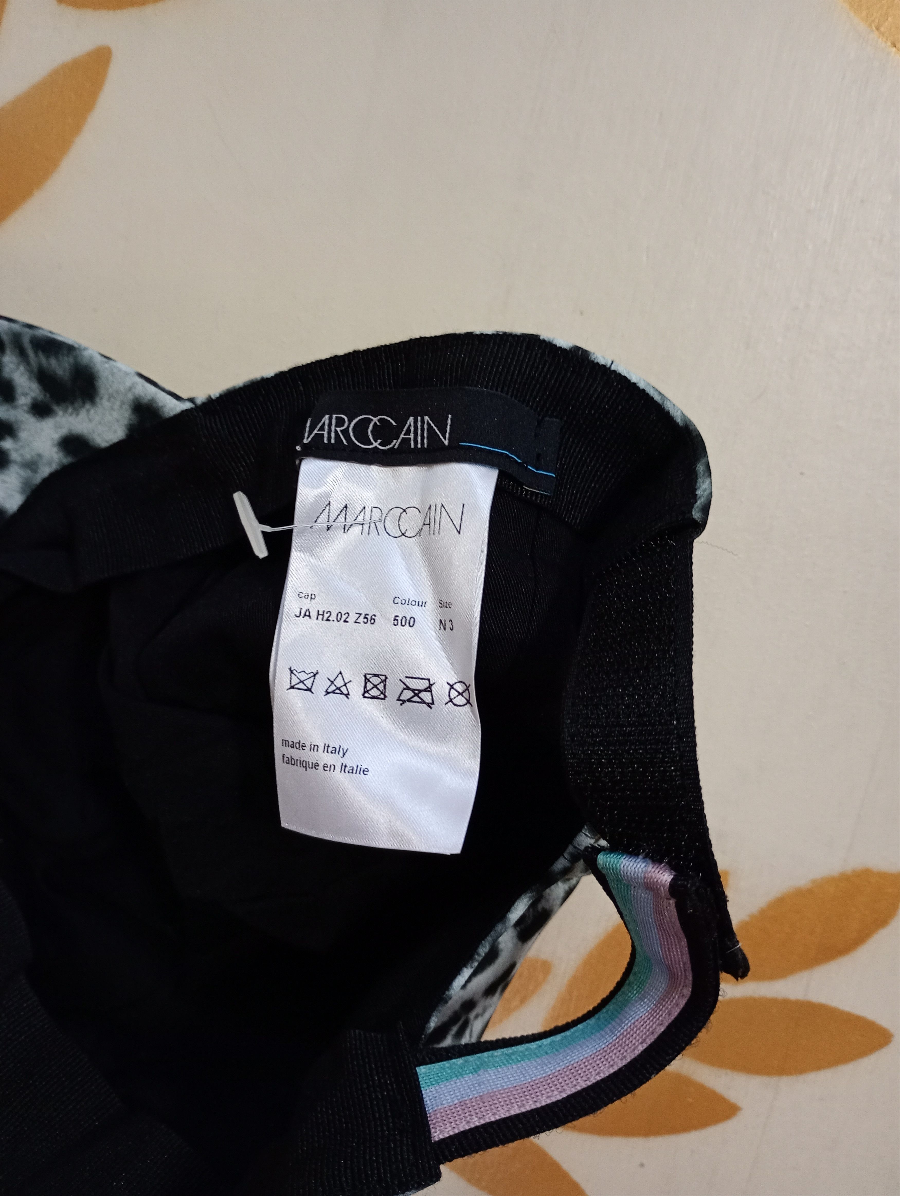 Vintage Marc Cain Leopard Print Cap Vintage Size ONE SIZE - 11 Thumbnail