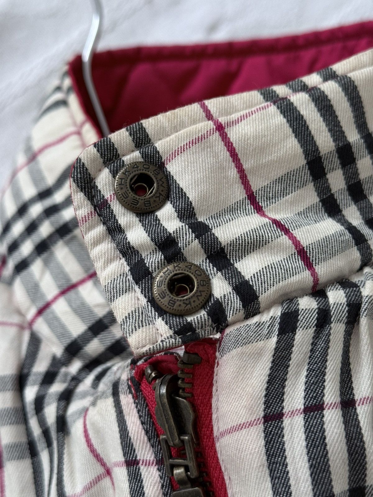 Burberry Vintage Burberry Quilted Nova Check Reversible Jacket Size XL / US 12-14 / IT 48-50 - 15 Thumbnail