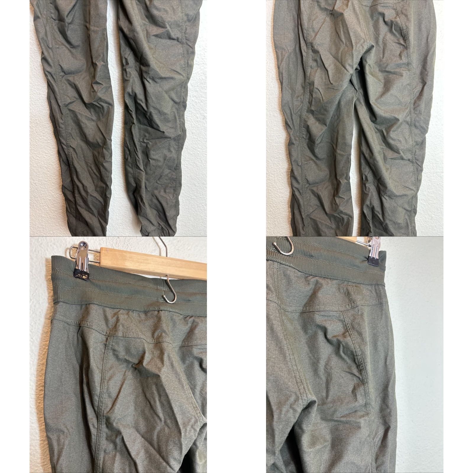 The North Face VINTAGE North Face Women’s Jogger Pants Army Green Pull On Nylon Polyester 30x33 S Womens Jogger Army 30x33 Size 28" / US 6 / IT 42 - 8 Thumbnail