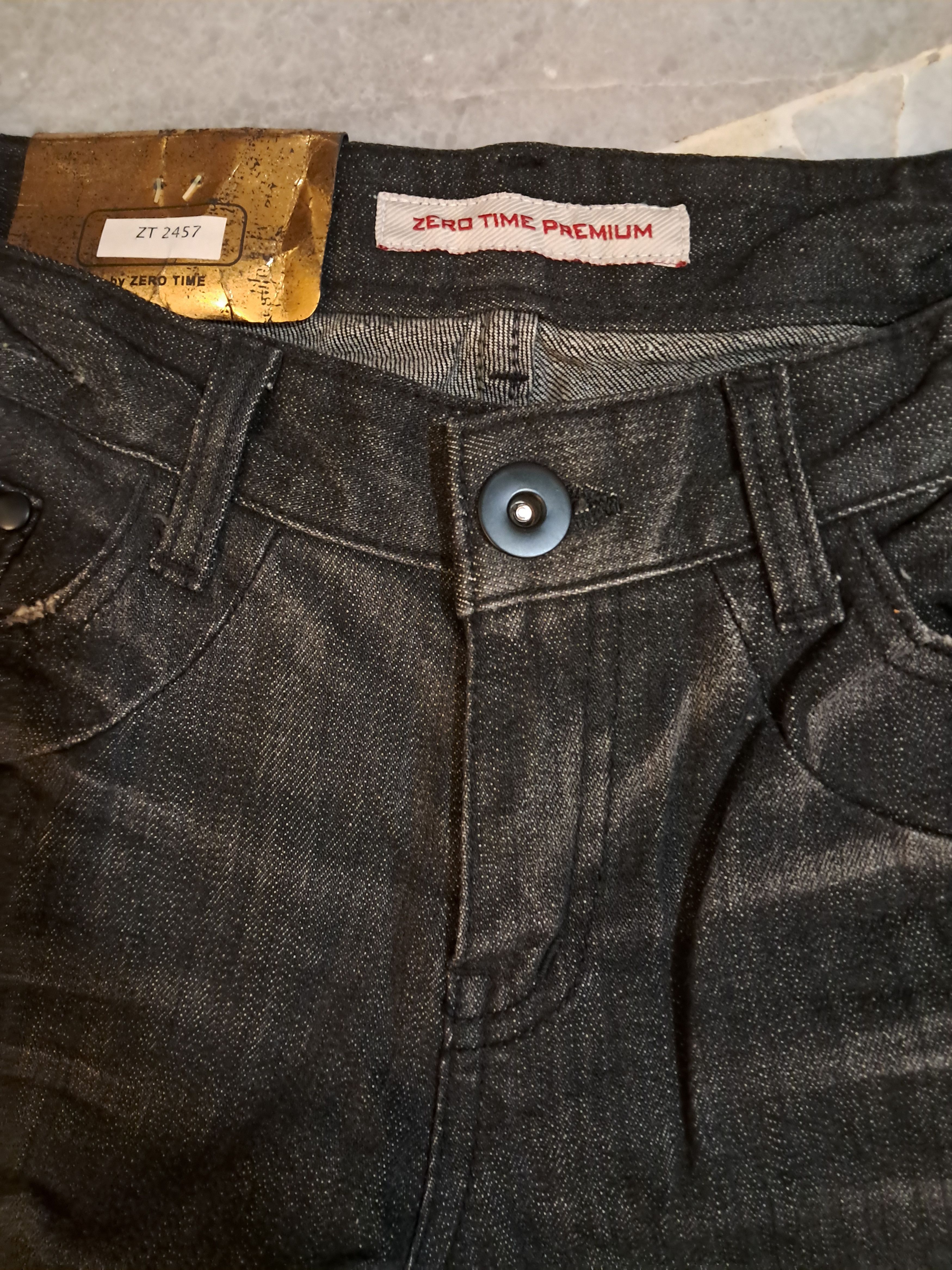 In The Attic × Japanese Brand × Tornado Mart Flare Jeans Originally Faded Black Japan Zero Time premium Size US 26 / EU 42 - 16 Thumbnail