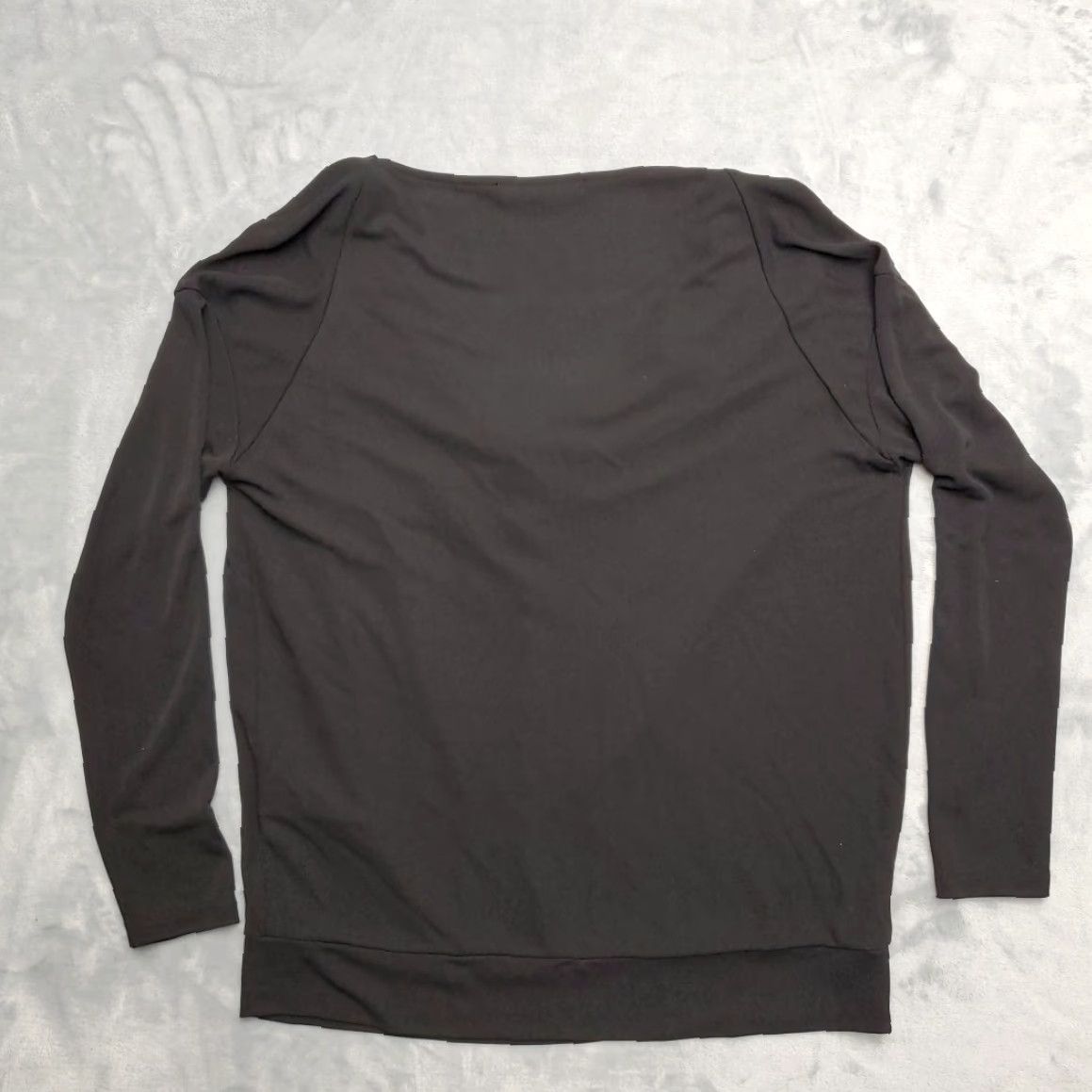 Allsaints Allsaints Blouse Womens Medium Black Cowl Neck Vickie Top Classic Wardrobe Size M / US 6-8 / IT 42-44 - 7 Thumbnail